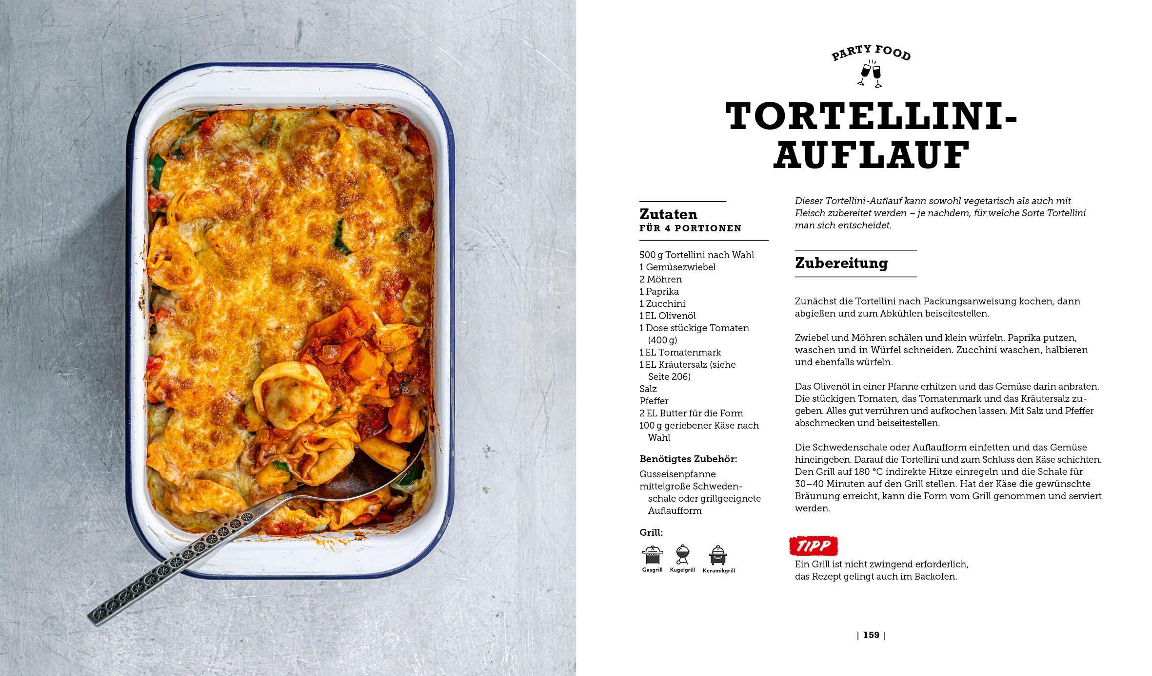 Beispielinhalt (Bild) Grillen wie ein Bär XXL  | 111 Rezepte für Grill und Dutch Oven