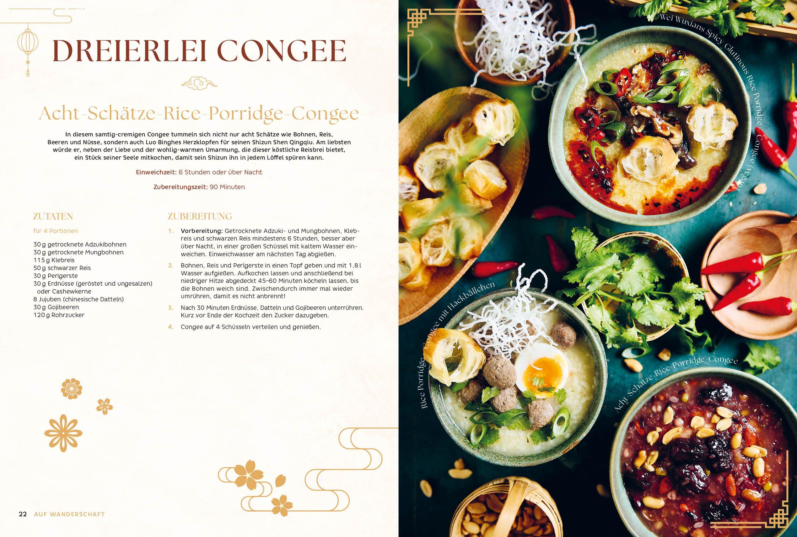 Beispielinhalt (Bild) Danmei - Das Kochbuch