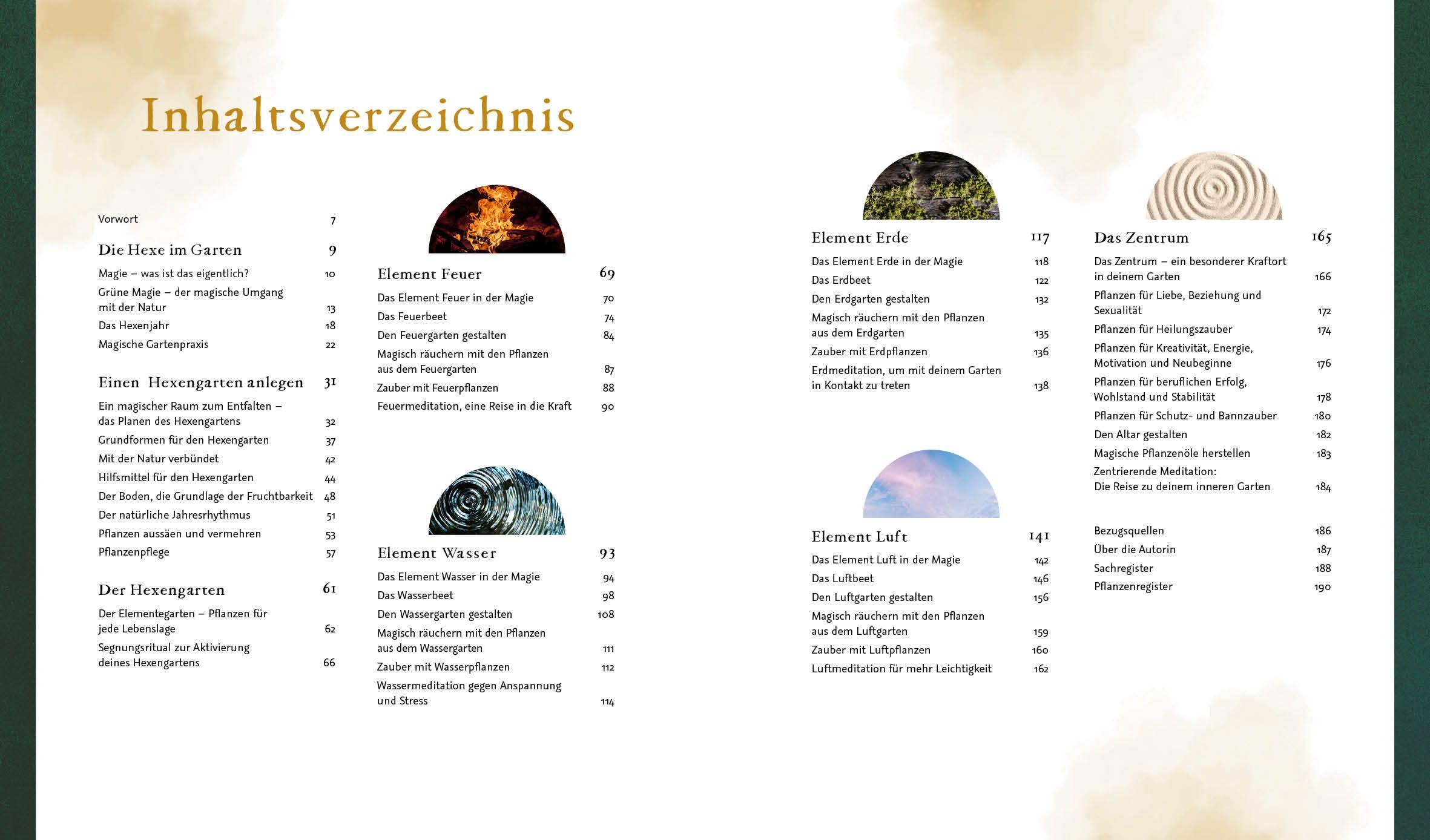 Beispielinhalt (Bild) Magie im Hexengarten - Gärtnern mit grüner Magie