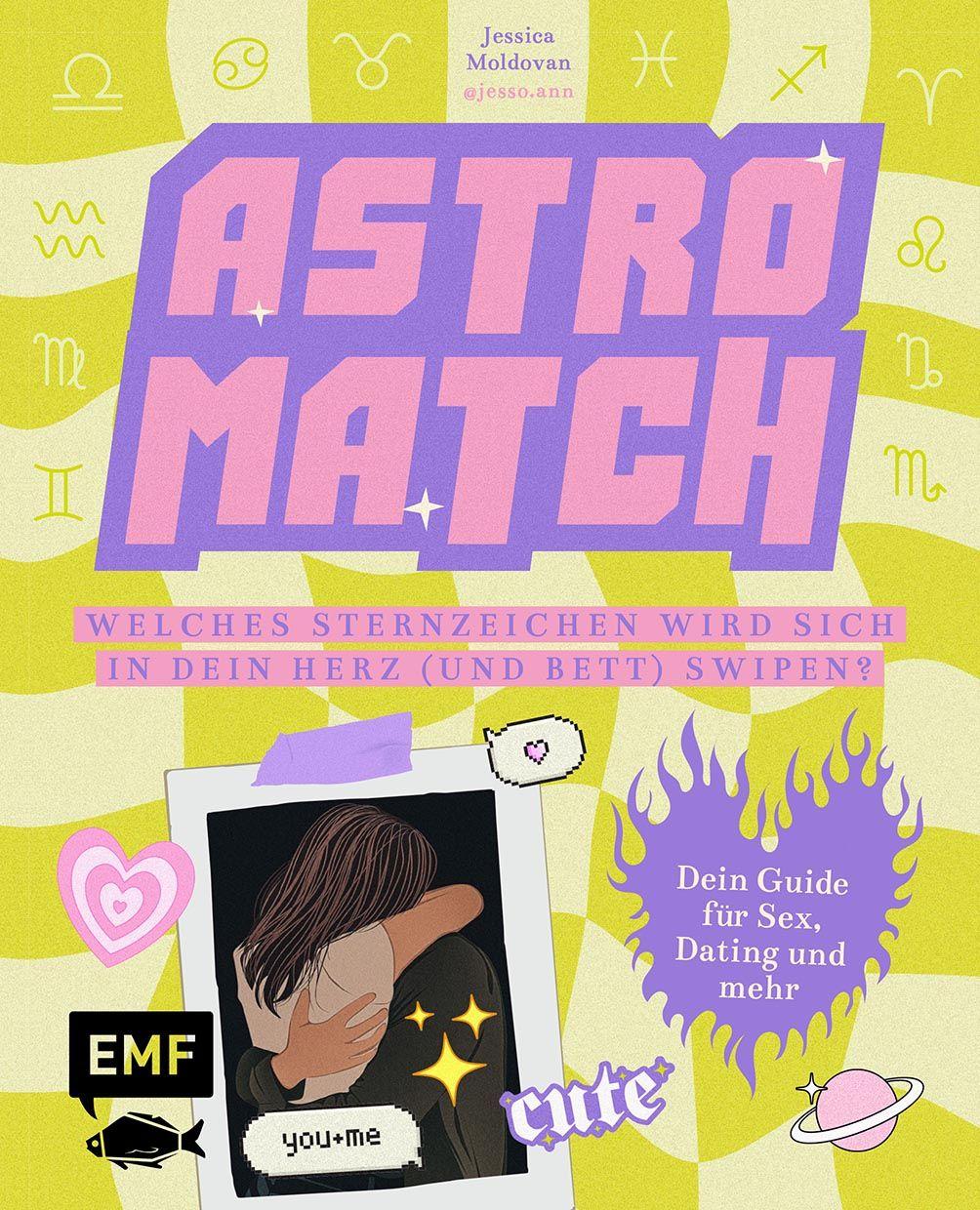 Vorderes Coverbild Astro Match - Welches Sternzeichen wird sich in dein Herz (und Bett) swipen?