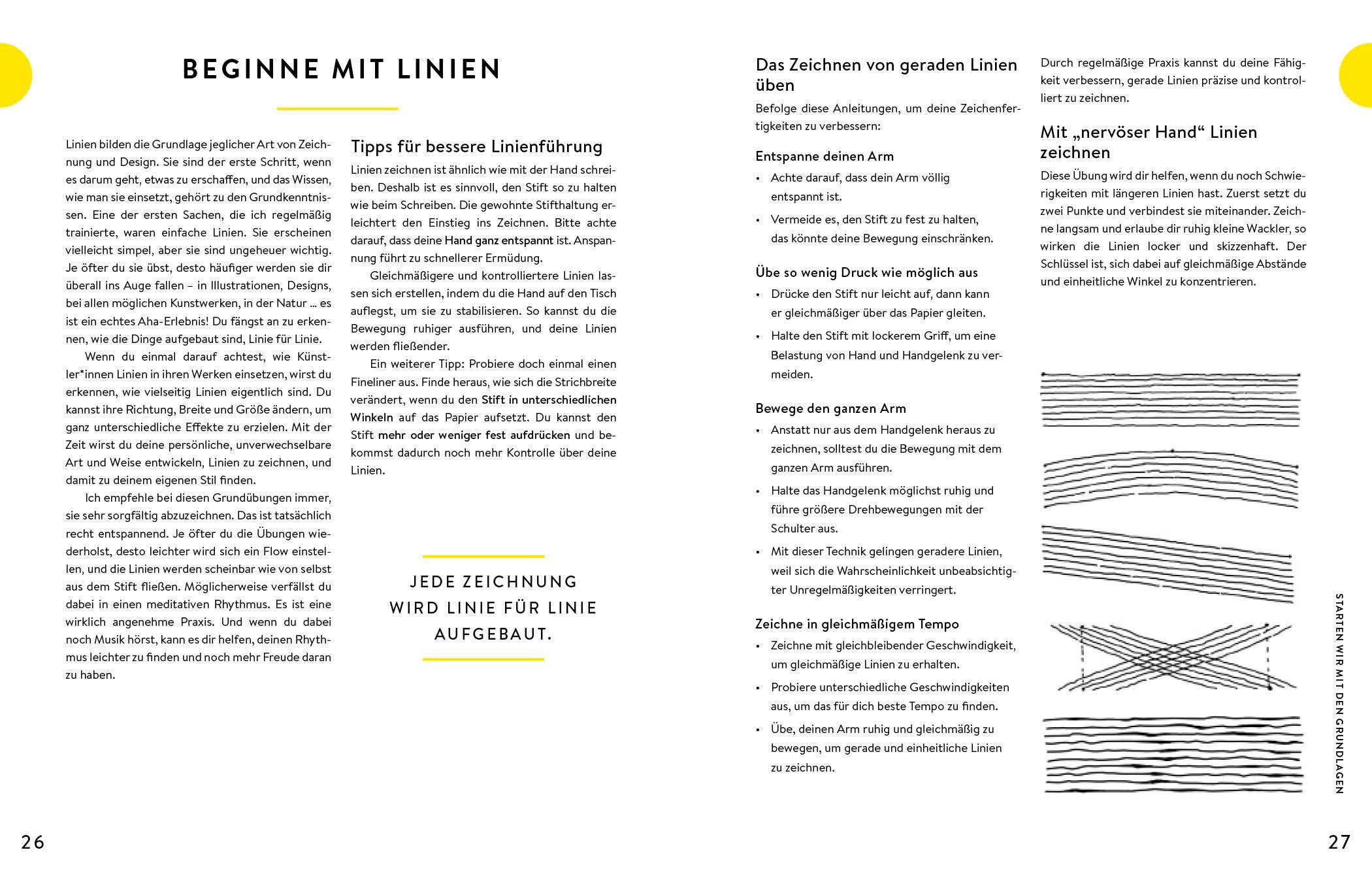 Beispielinhalt (Bild) Jeden Tag zeichnen