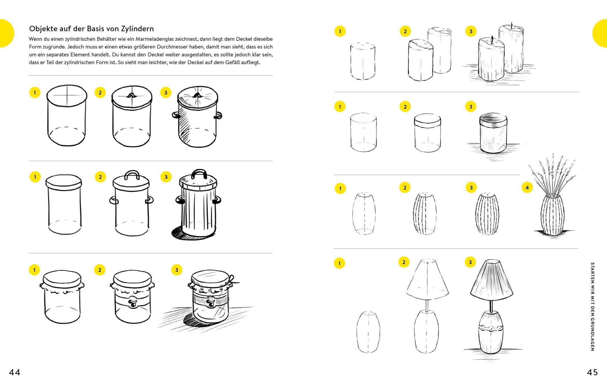 Beispielinhalt (Bild) Jeden Tag zeichnen