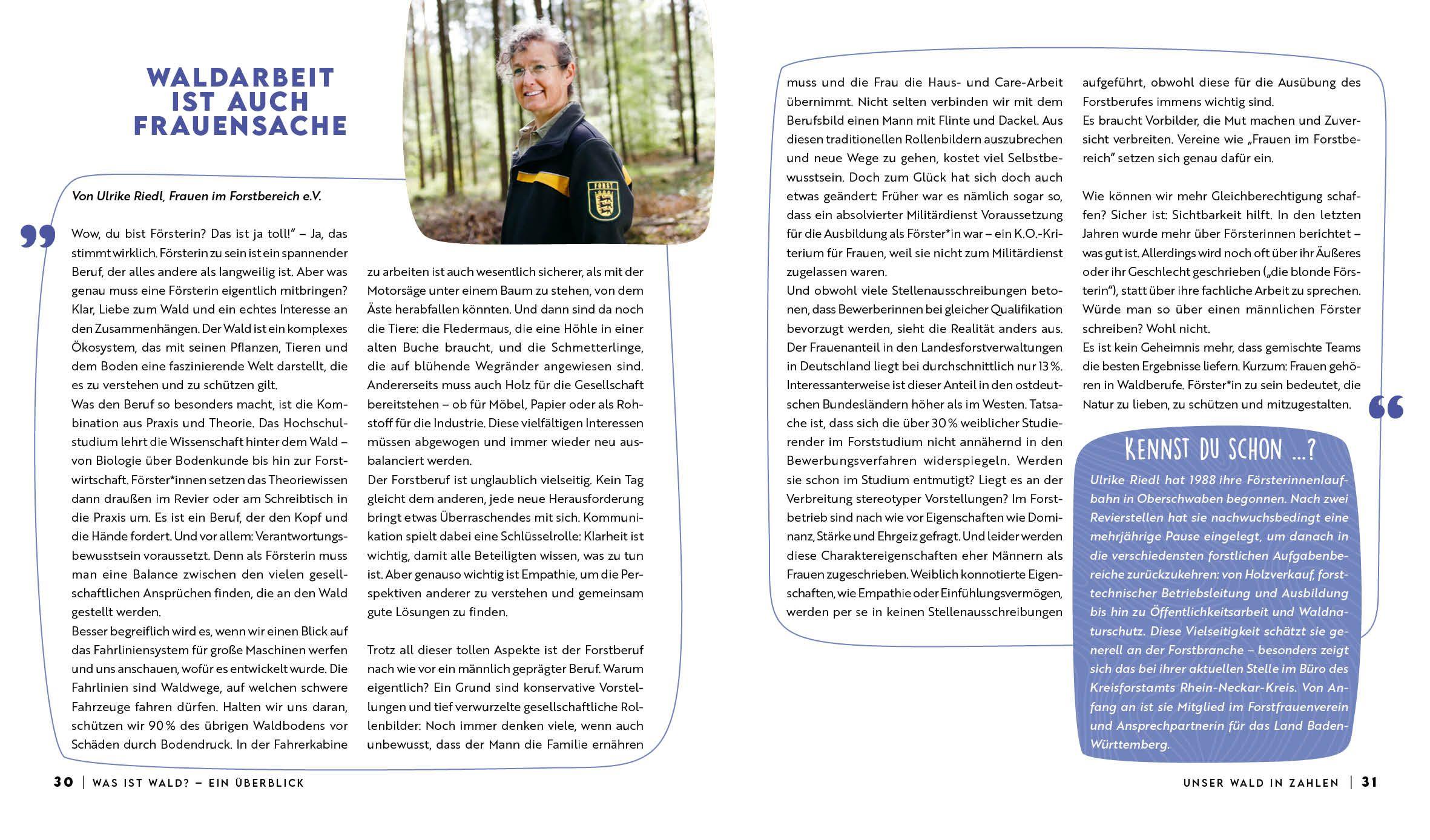 Beispielinhalt (Bild) Forst erklärt: Warum wir den Wald brauchen - und er uns