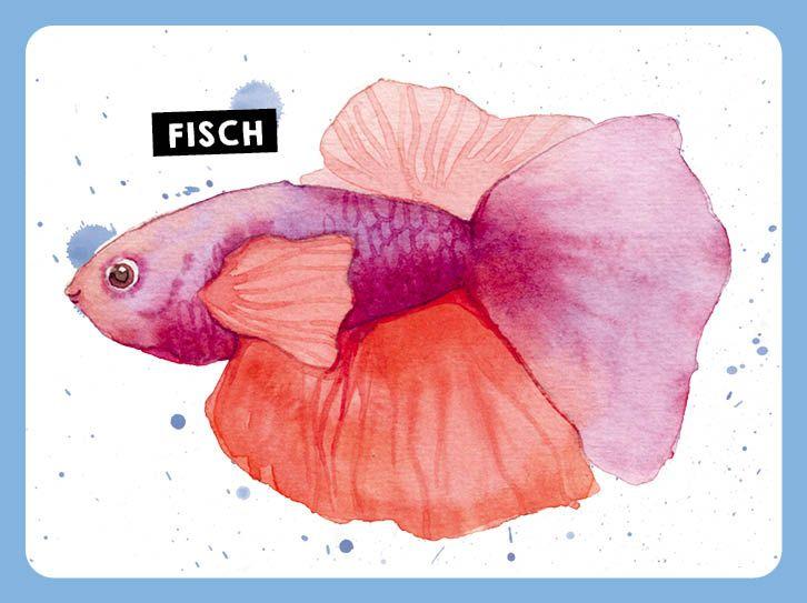 Beispielinhalt (Bild) 55 x Watercolor - Motiv-Sammlung: Kartenset für 5-Minuten-Aquarelle