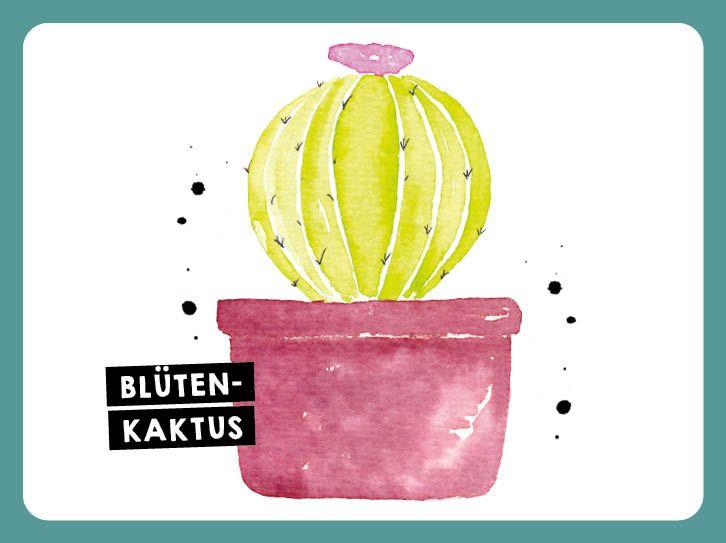 Beispielinhalt (Bild) 55 x Watercolor - Motiv-Sammlung: Kartenset für 5-Minuten-Aquarelle