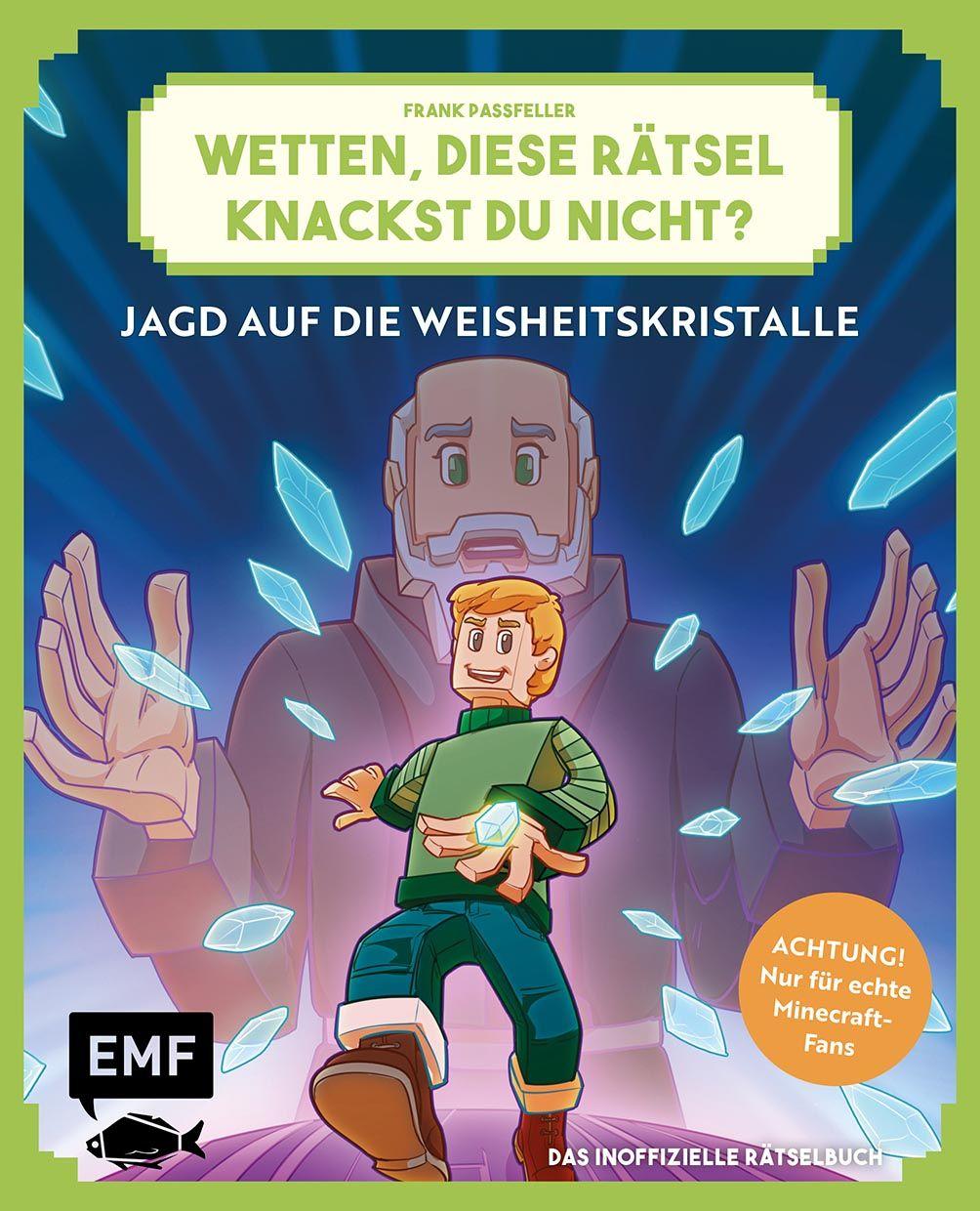 Vorderes Coverbild Wetten, diese Rätsel knackst du nicht? - Achtung! Nur für echte Minecraft-Fans (Bd. 1)