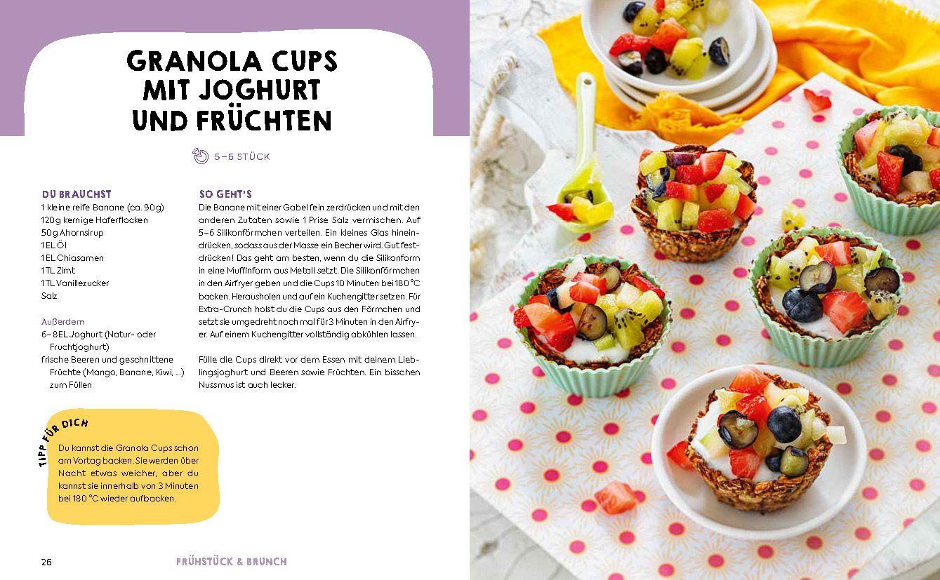 Beispielinhalt (Bild) Voll veggie! Airfryer für Teenager