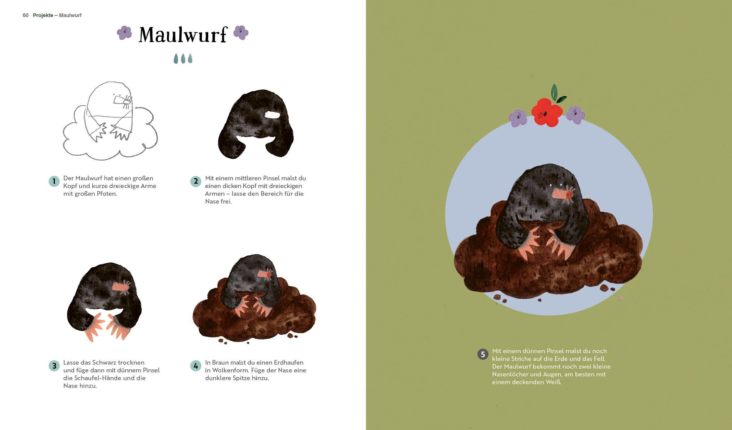 Beispielinhalt (Bild) Watercolor - Wilde Wiese