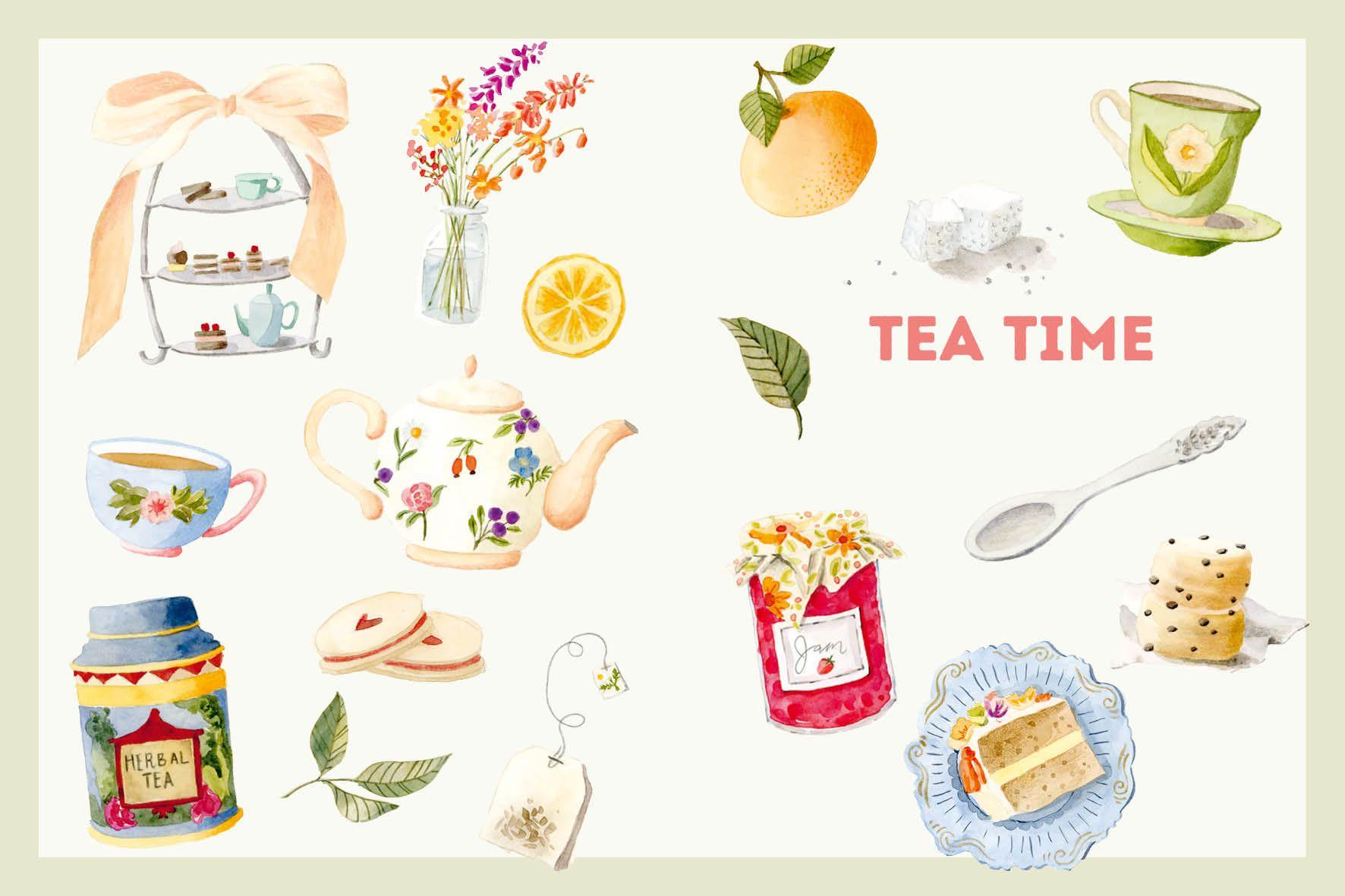 Beispielinhalt (Bild) 300 Motive - Watercolor