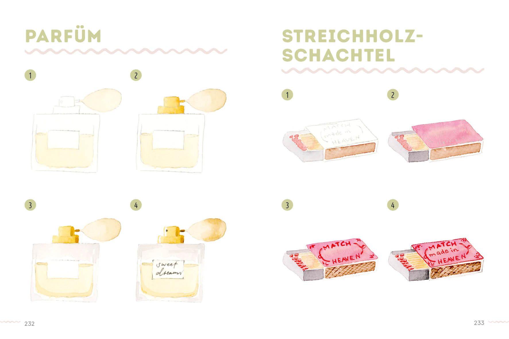 Beispielinhalt (Bild) 300 Motive - Watercolor