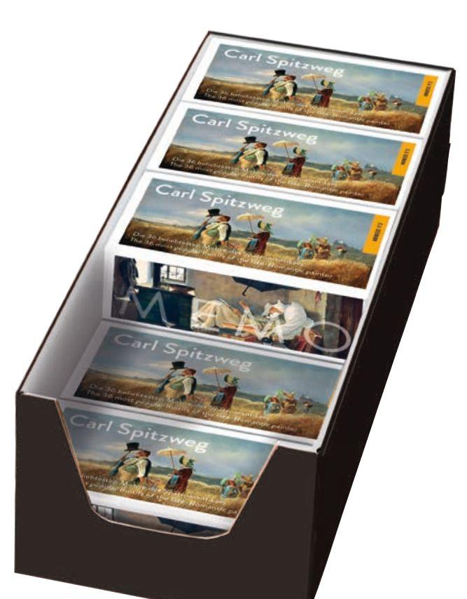 Vorderes Coverbild Carl Spitzweg. Memo | Matching Game 10 Expl. im Verkaufsdisplay