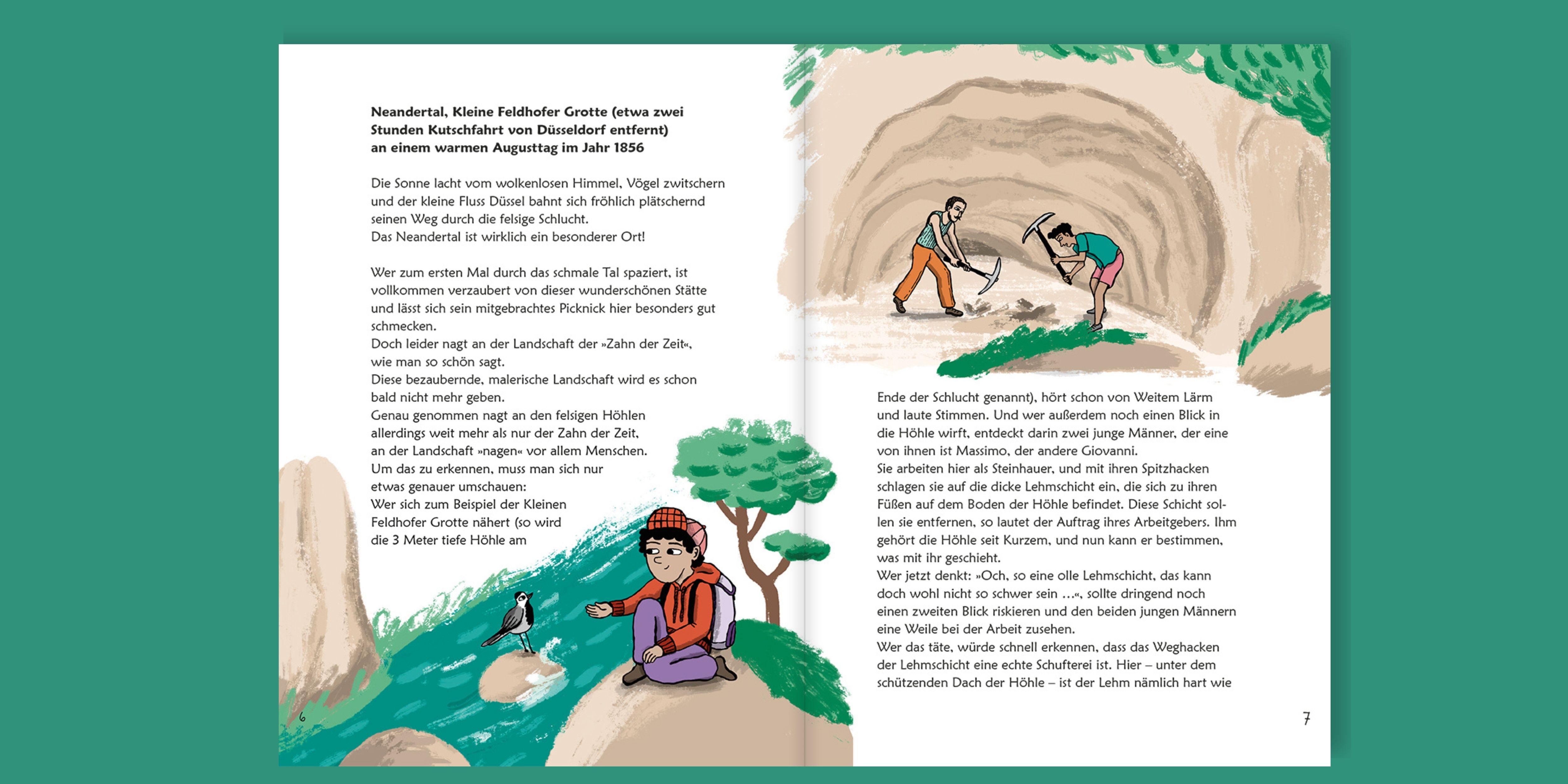 Beispielinhalt (Bild) Der rätselhafte Verwandte aus der Eiszeit