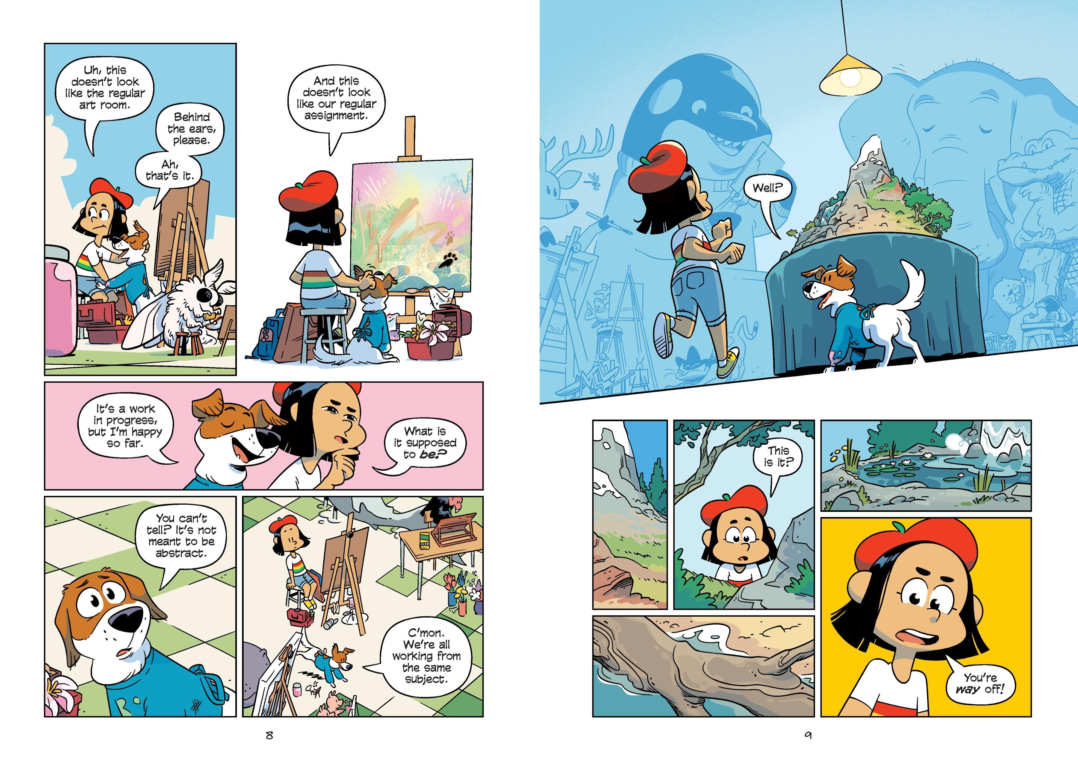 Beispielinhalt (Bild) Science Comics: The Senses