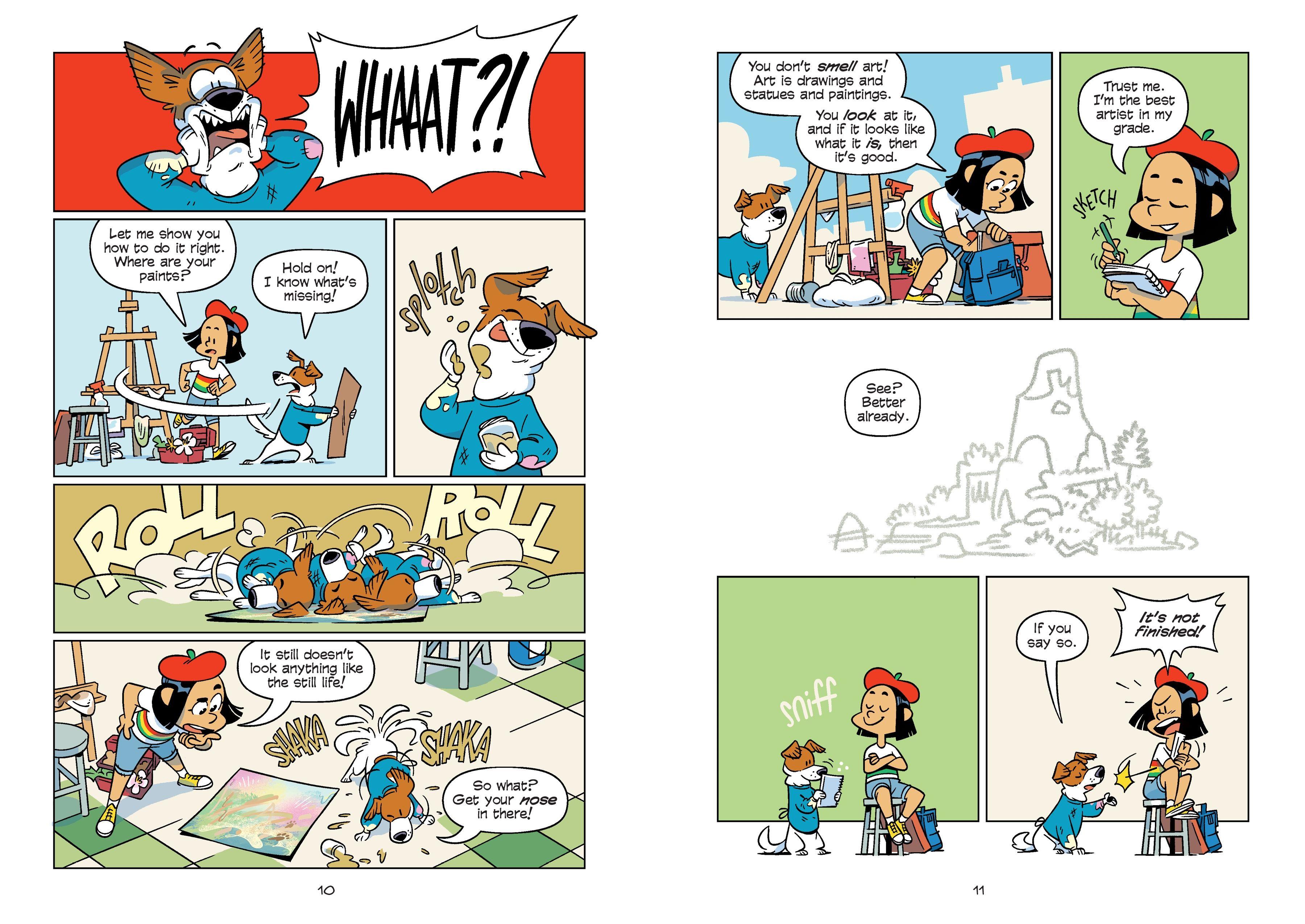 Beispielinhalt (Bild) Science Comics: The Senses