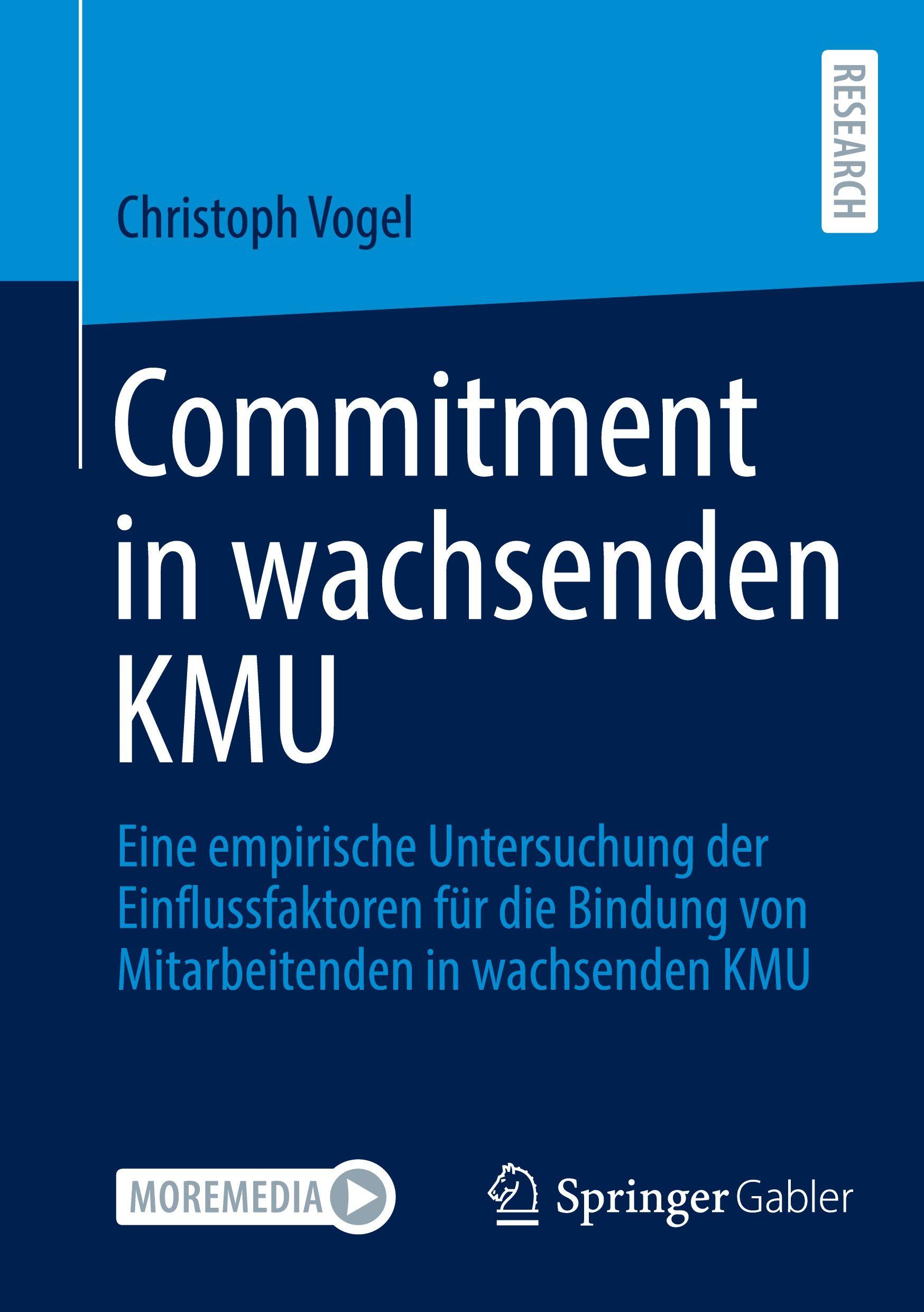 Vorderes Coverbild Commitment in wachsenden KMU
