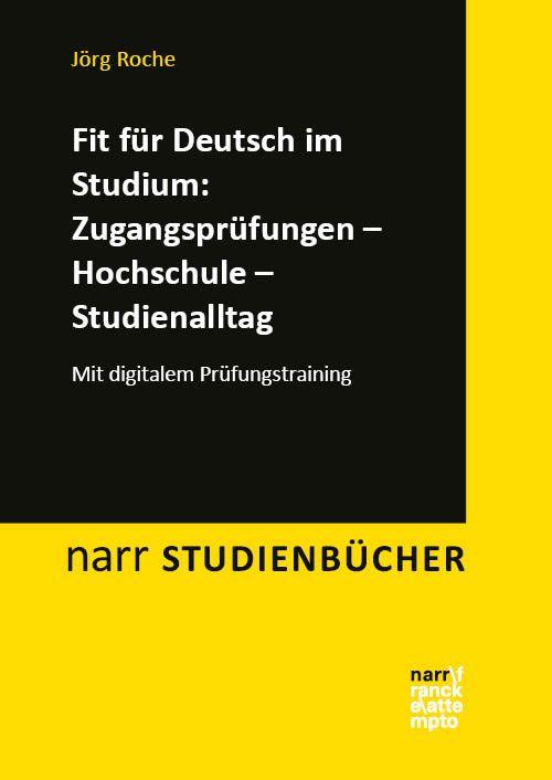 Vorderes Coverbild Fit für Deutsch im Studium: Zugangsprüfungen -  Hochschule - Studienalltag