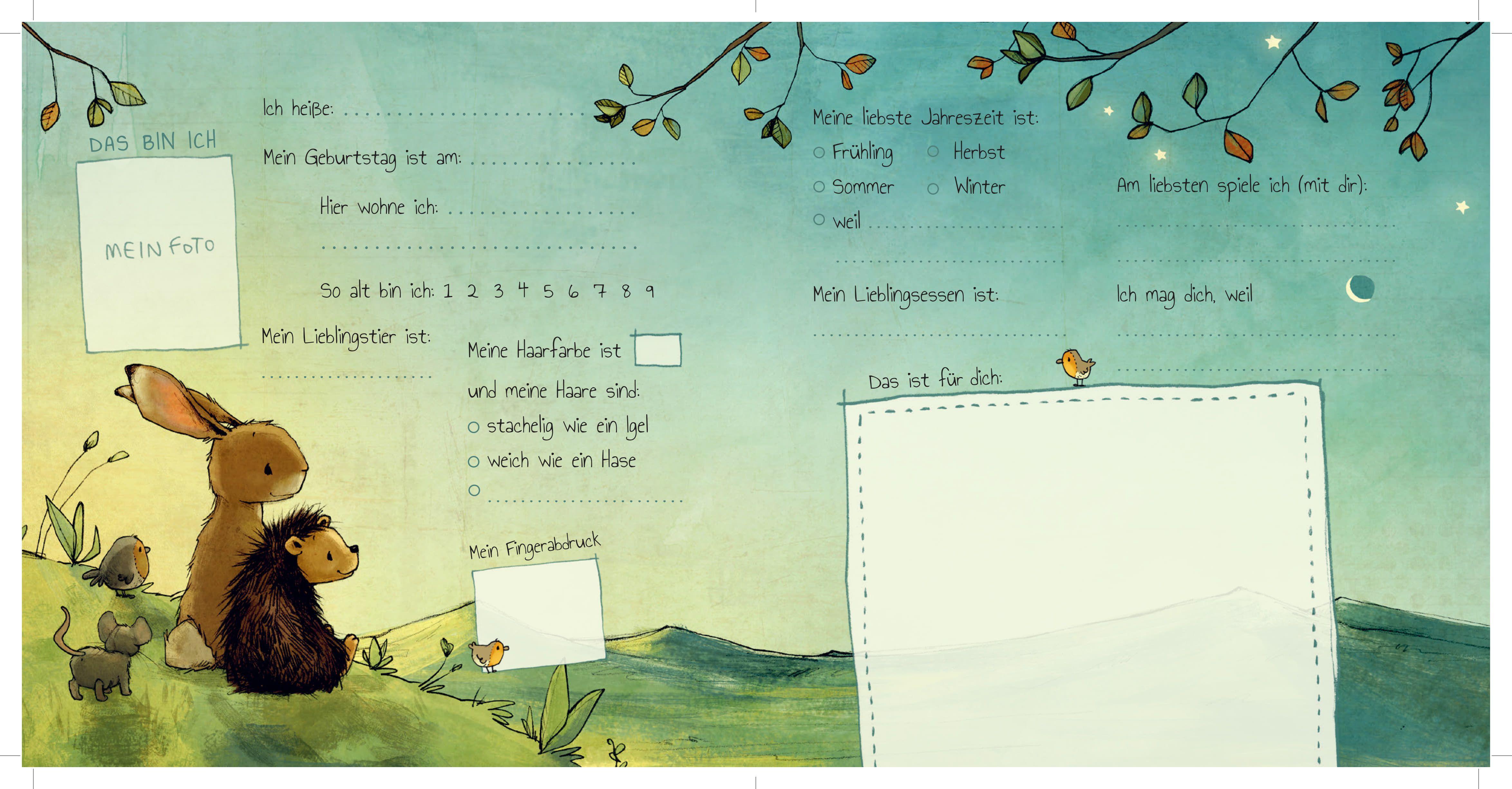 Beispielinhalt (Bild) Wir zwei - Meine Kindergartenfreunde