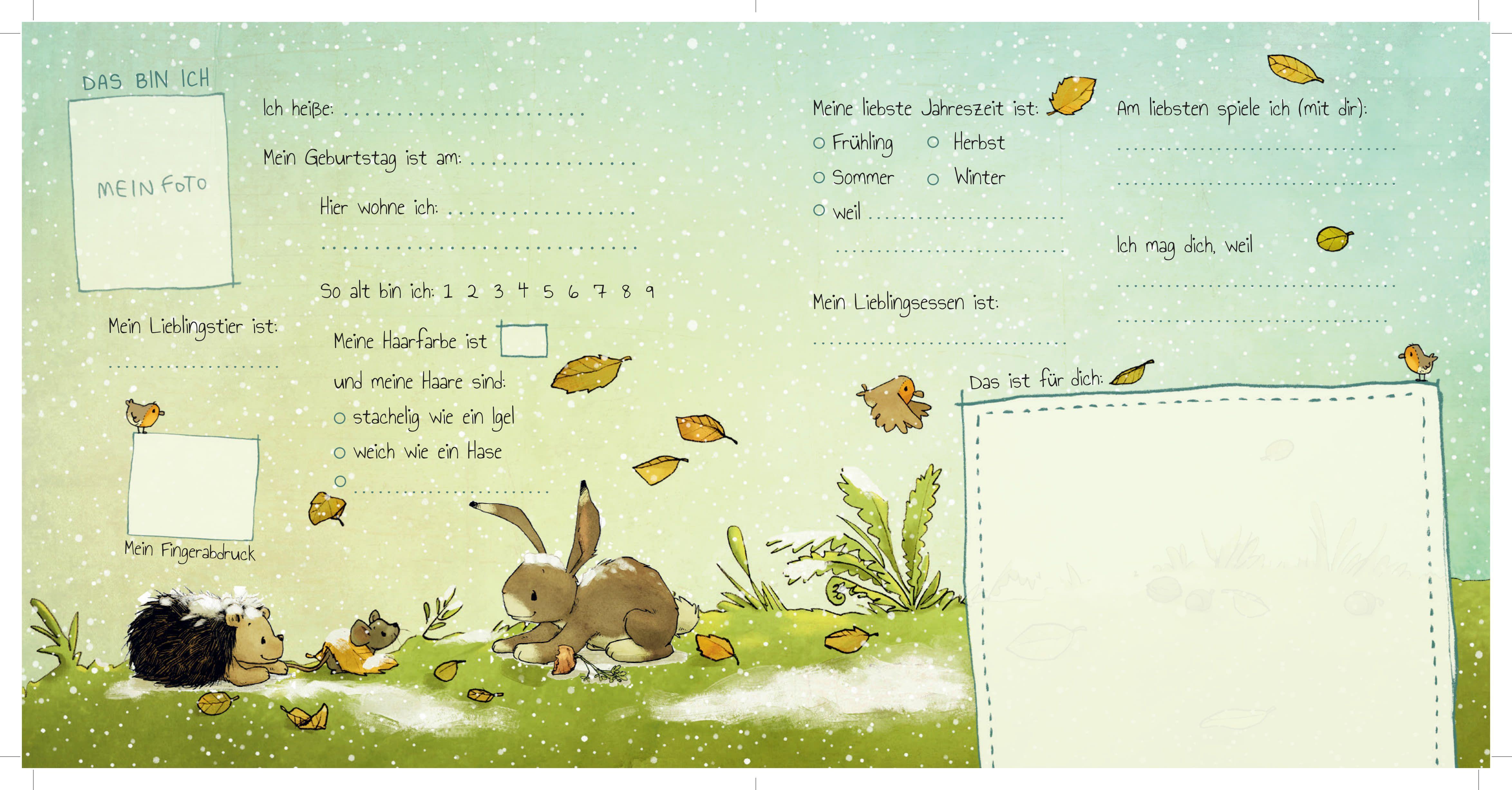 Beispielinhalt (Bild) Wir zwei - Meine Kindergartenfreunde