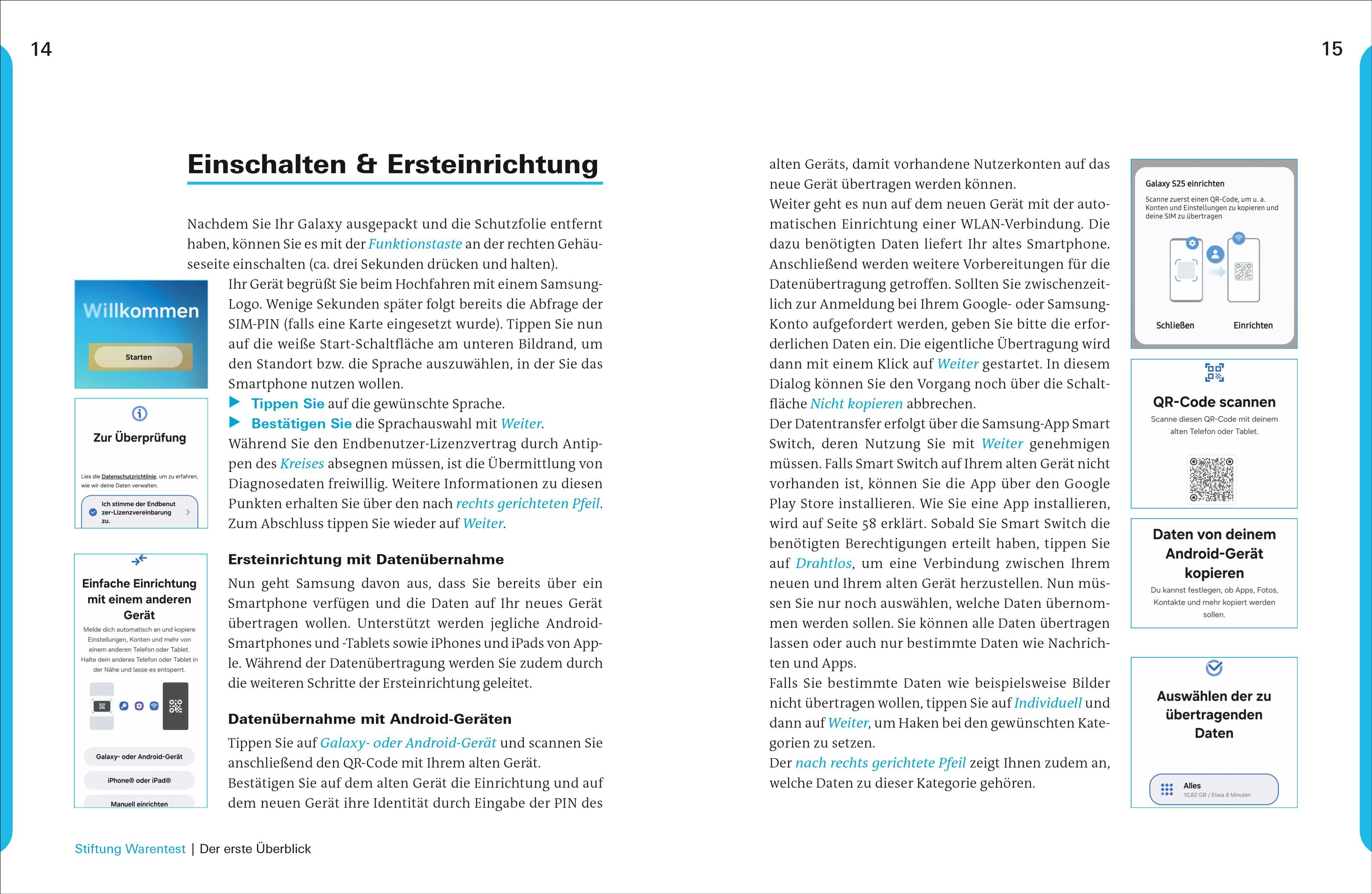 Beispielinhalt (Bild) Samsung Galaxy