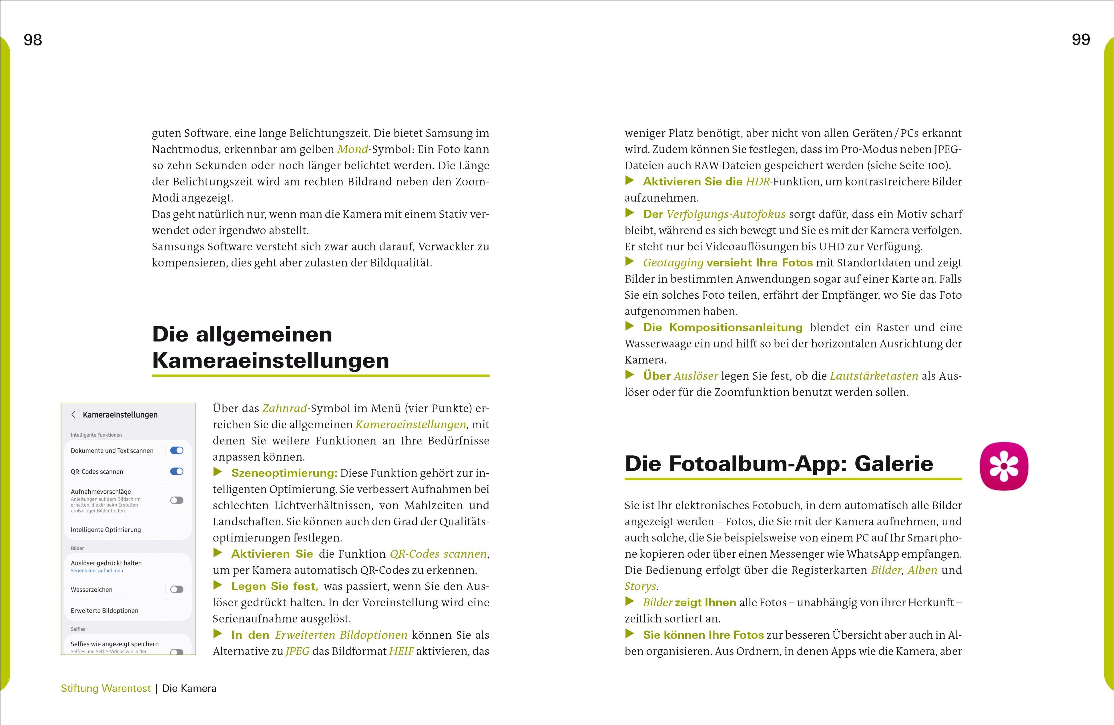 Beispielinhalt (Bild) Samsung Galaxy