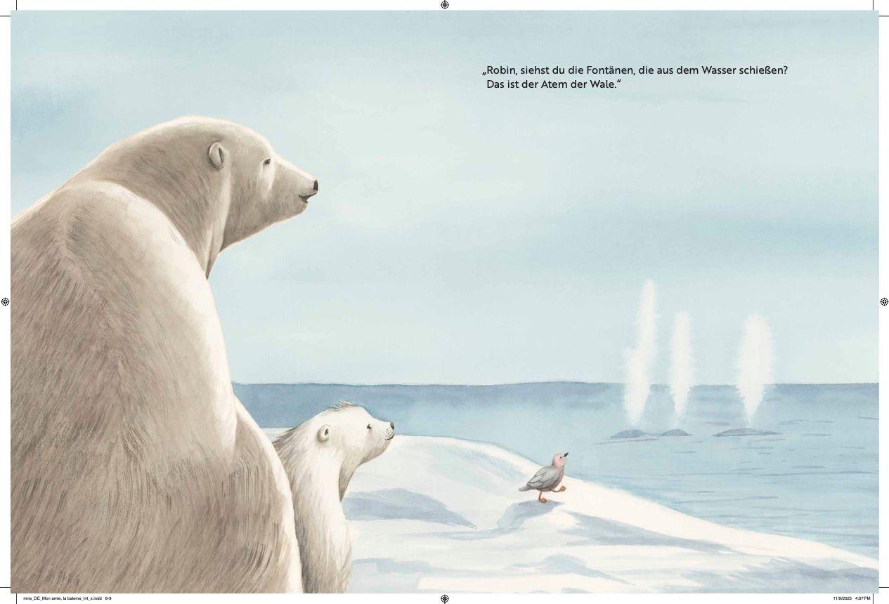 Beispielinhalt (Bild) Der Gesang der Wale