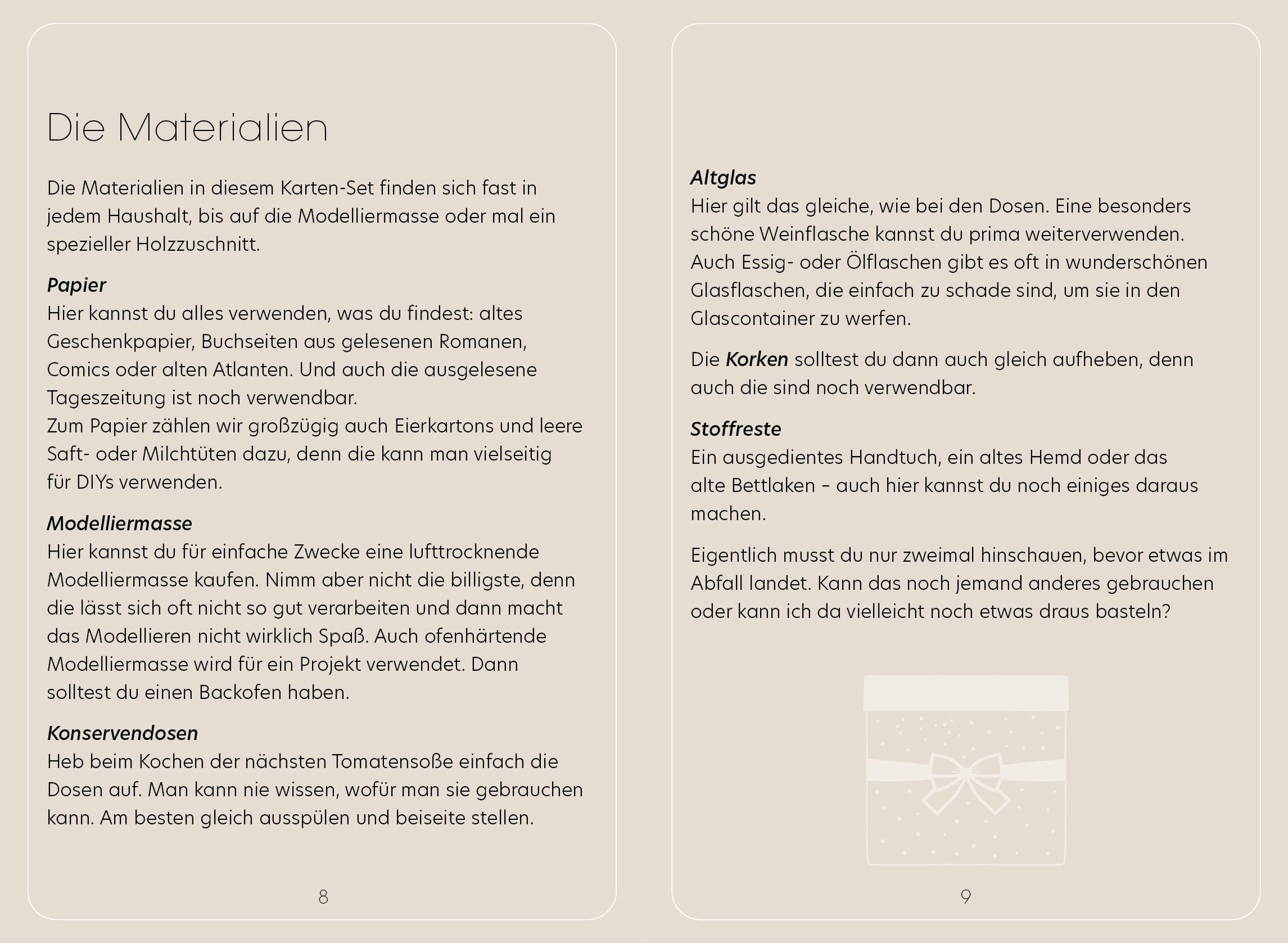 Beispielinhalt (Bild) Dein Weg zu Entspannung mit DIY