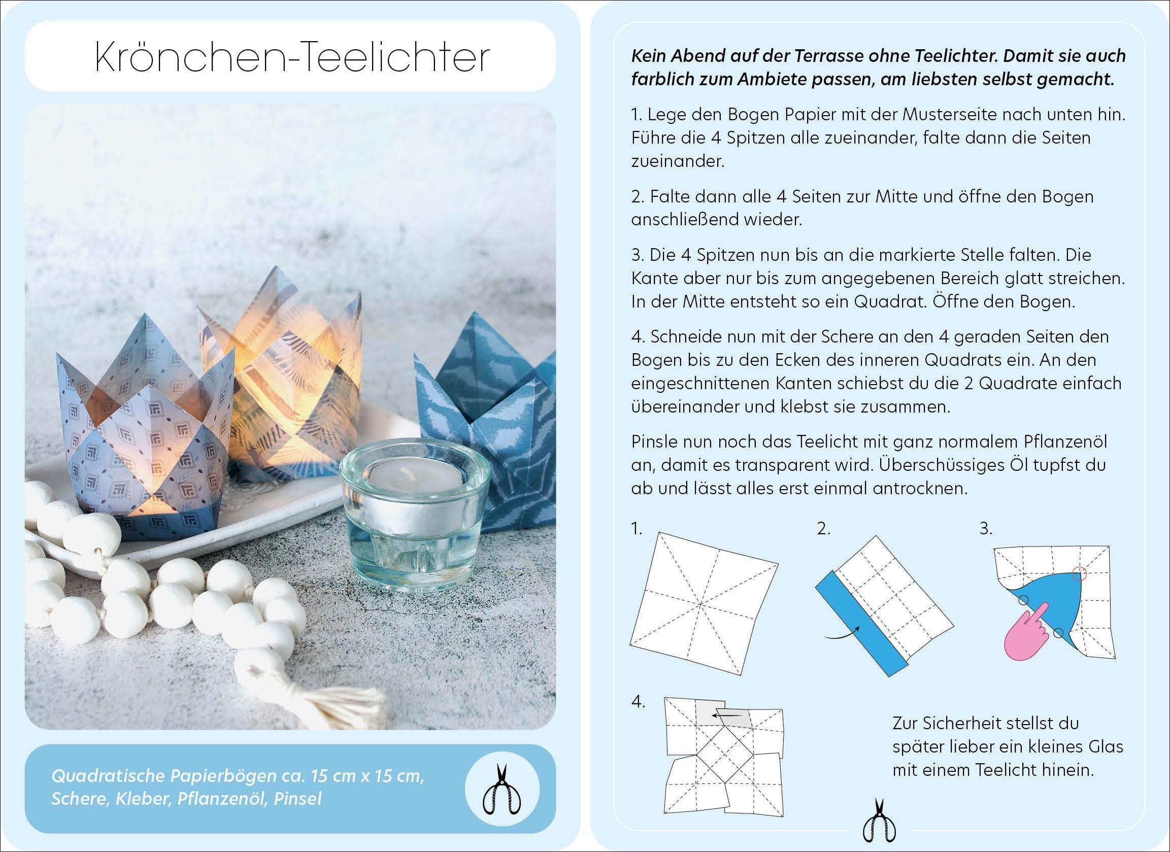 Beispielinhalt (Bild) Dein Weg zu Entspannung mit DIY