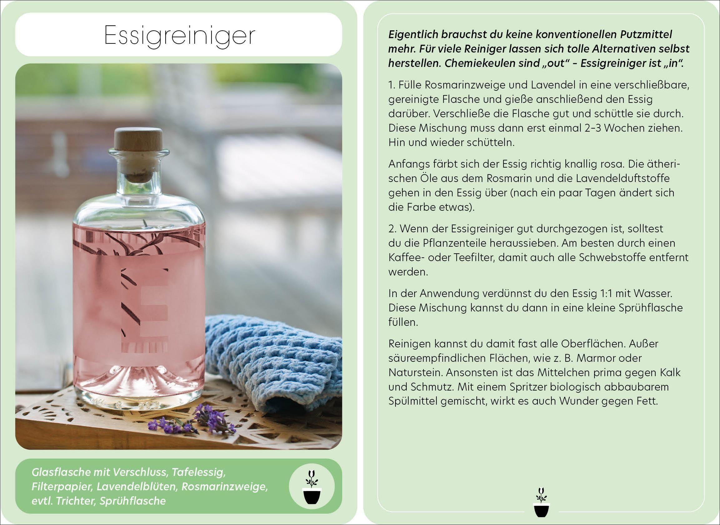 Beispielinhalt (Bild) Dein Weg zu Entspannung mit DIY