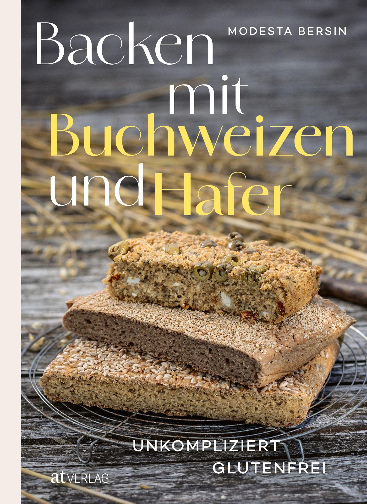 Vorderes Coverbild Backen mit Buchweizen und Hafer