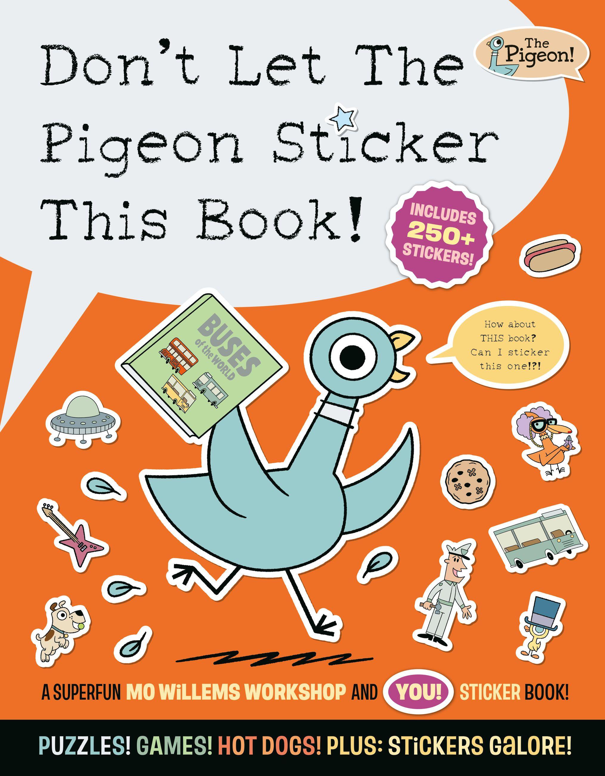 Vorderes Coverbild Don't Let The Pigeon Sticker This Book!