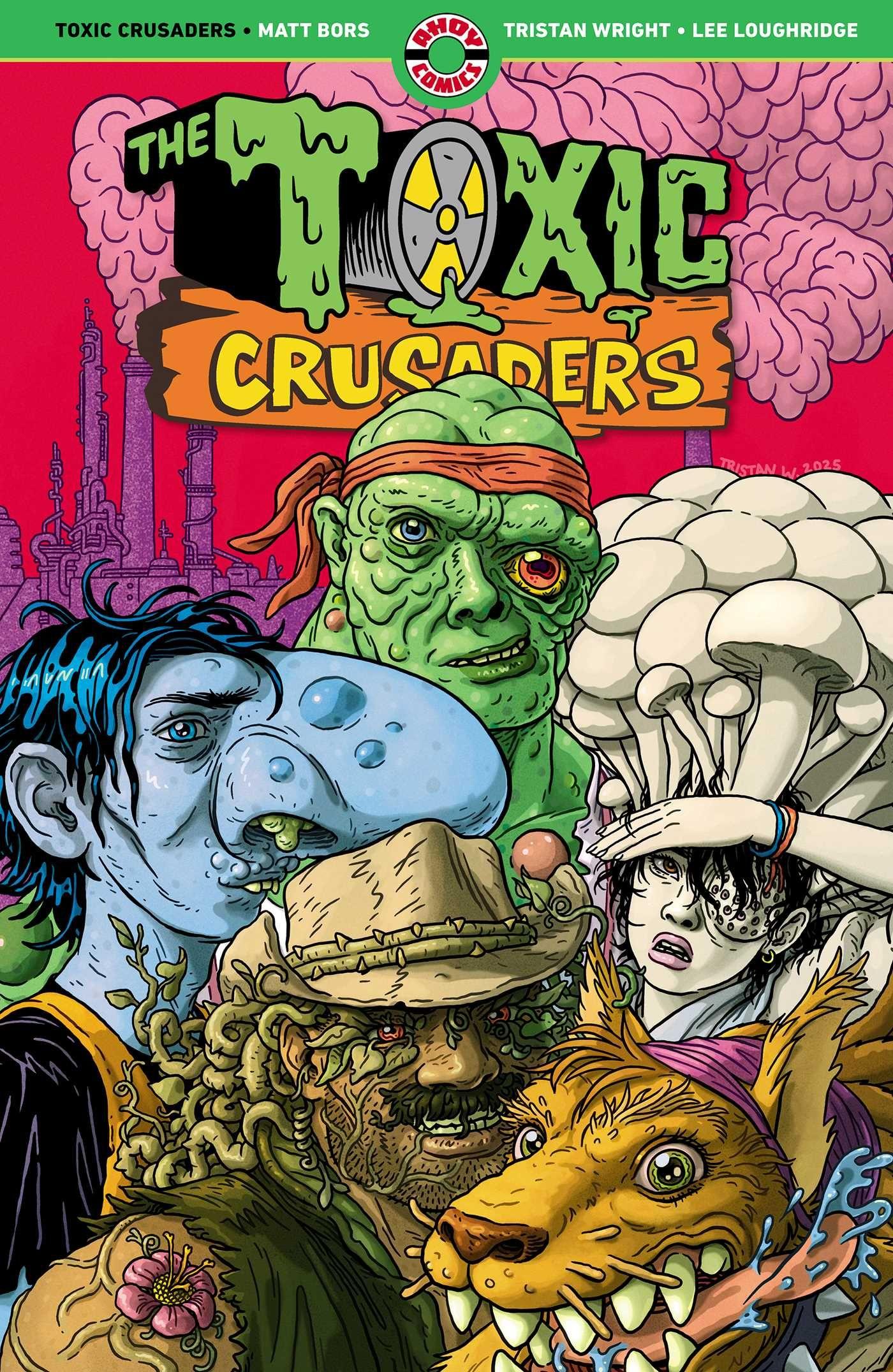 Vorderes Coverbild Toxic Crusaders