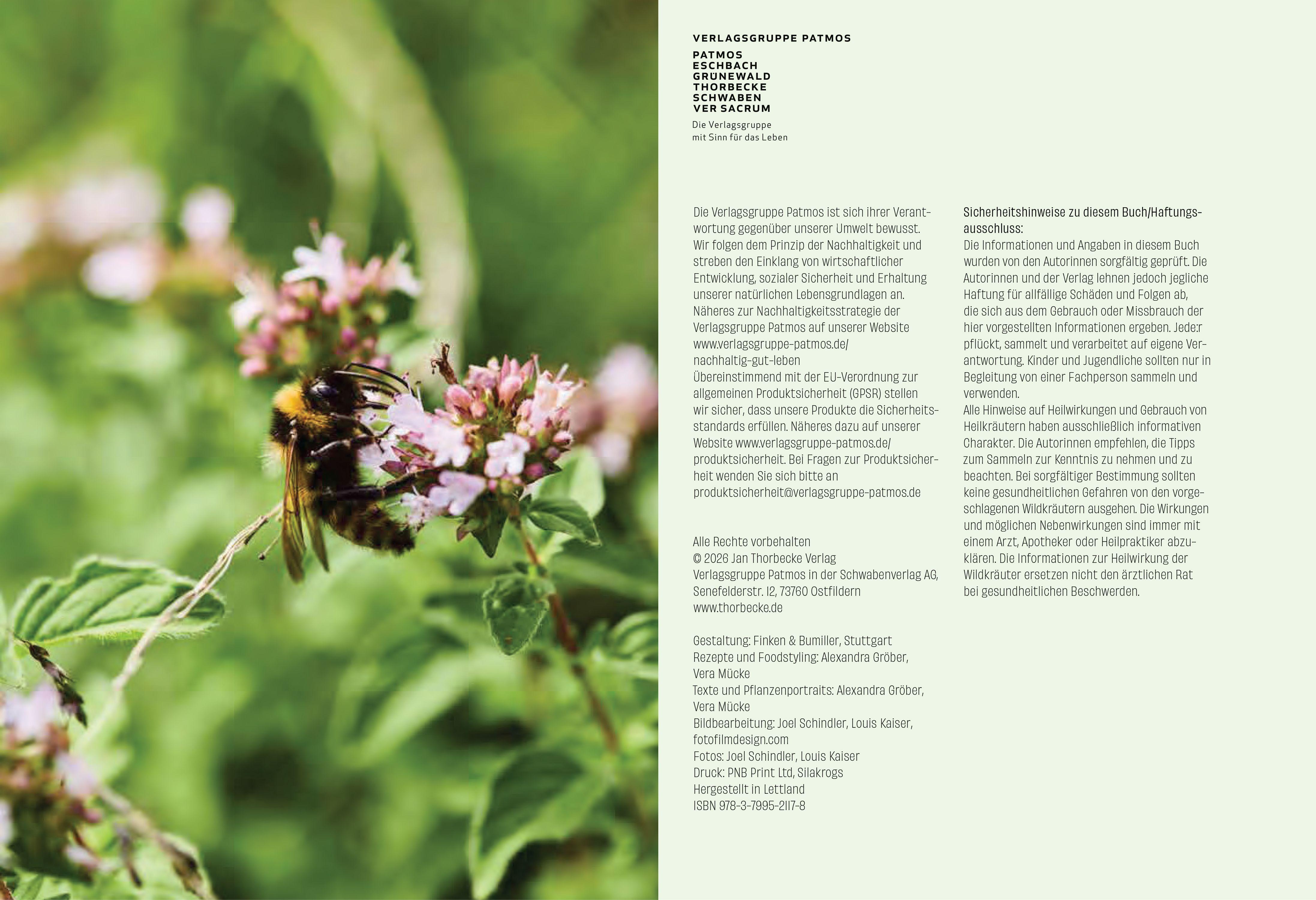 Beispielinhalt (Bild) Wild. Kräuter. Vielfalt