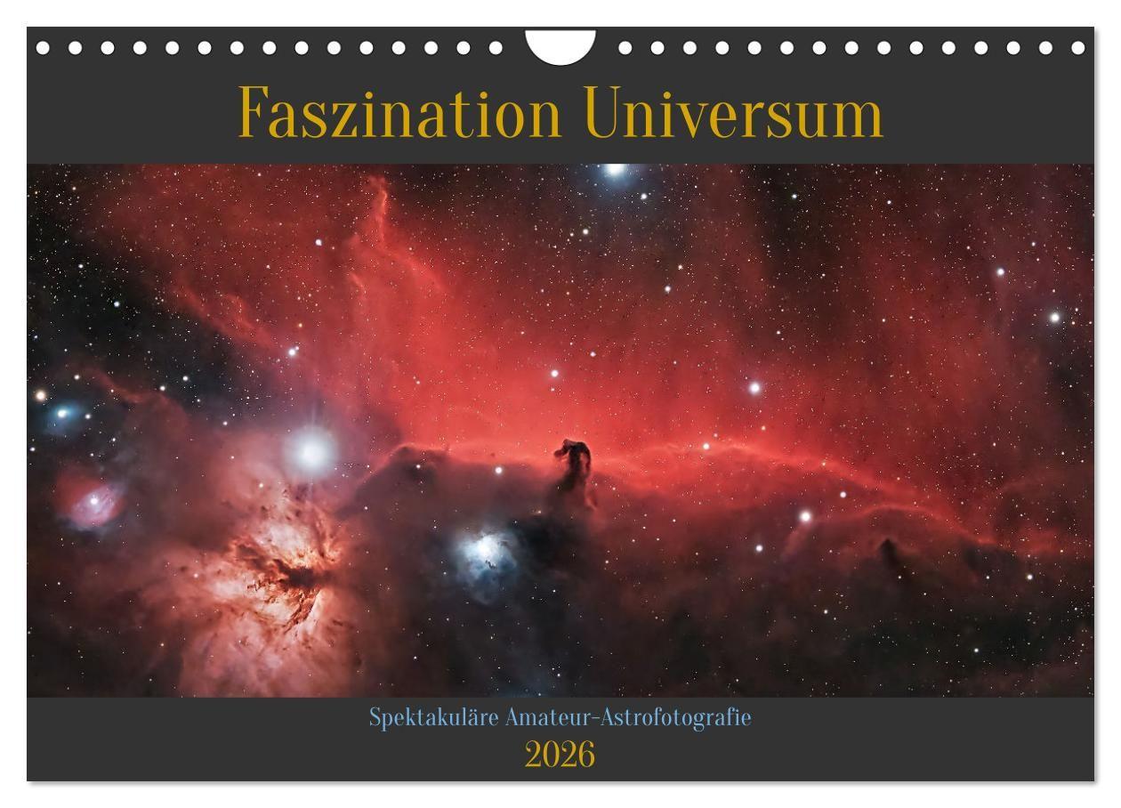 Vorderes Coverbild Faszination Universum (Wandkalender 2026 DIN A4 quer), CALVENDO Monatskalender