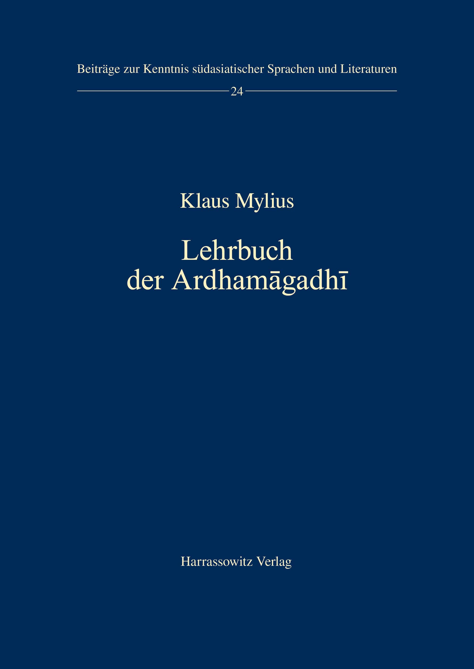 Vorderes Coverbild Lehrbuch der Ardhamagadhi