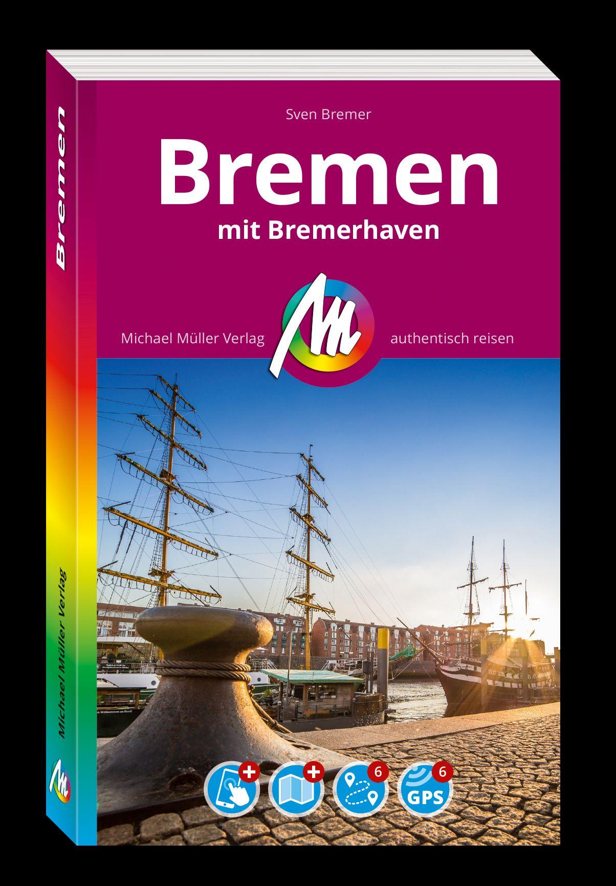 Vorderes Coverbild MICHAEL MÜLLER REISEFÜHRER Bremen MM-City