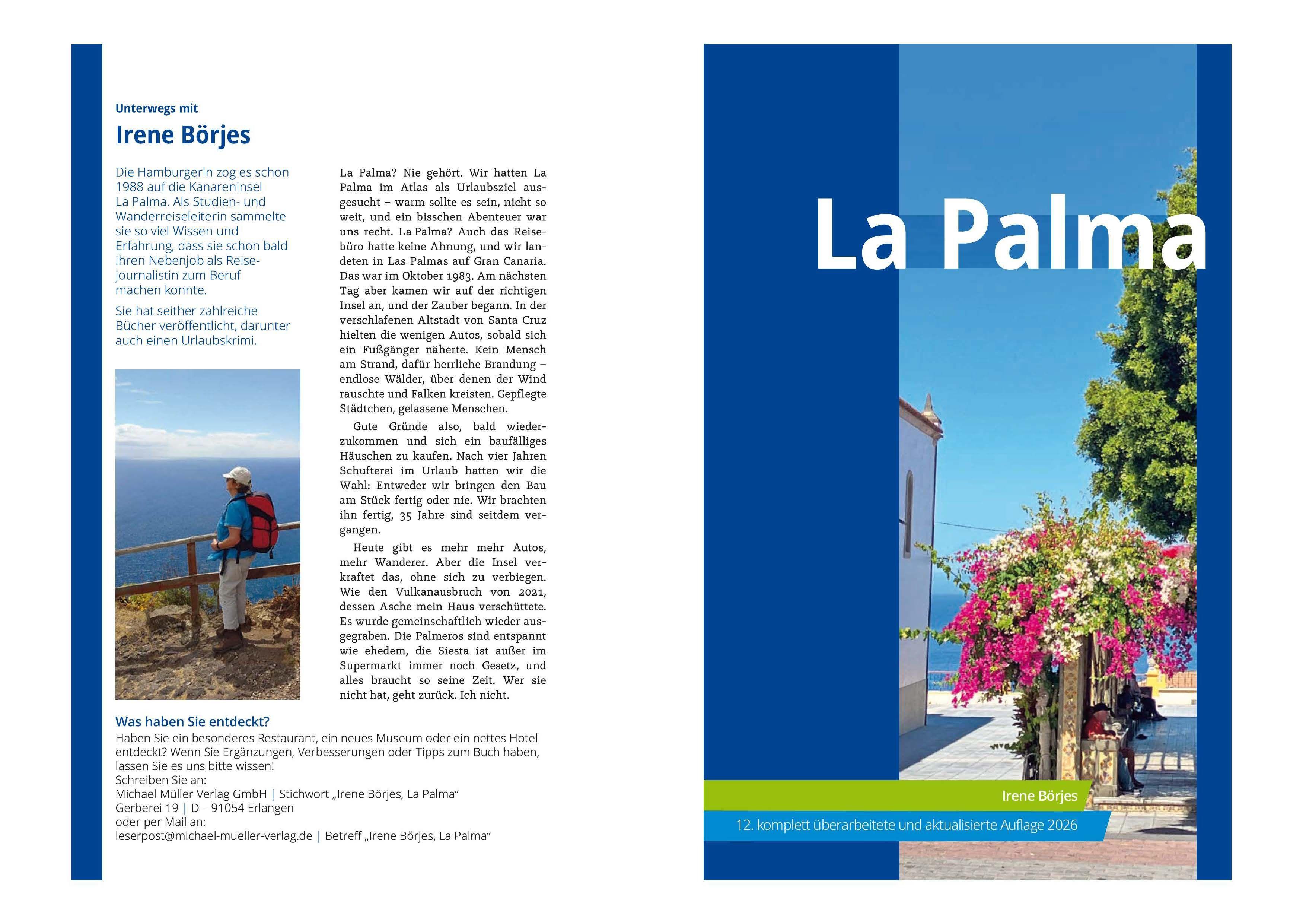 Beispielinhalt (Bild) MICHAEL MÜLLER REISEFÜHRER La Palma