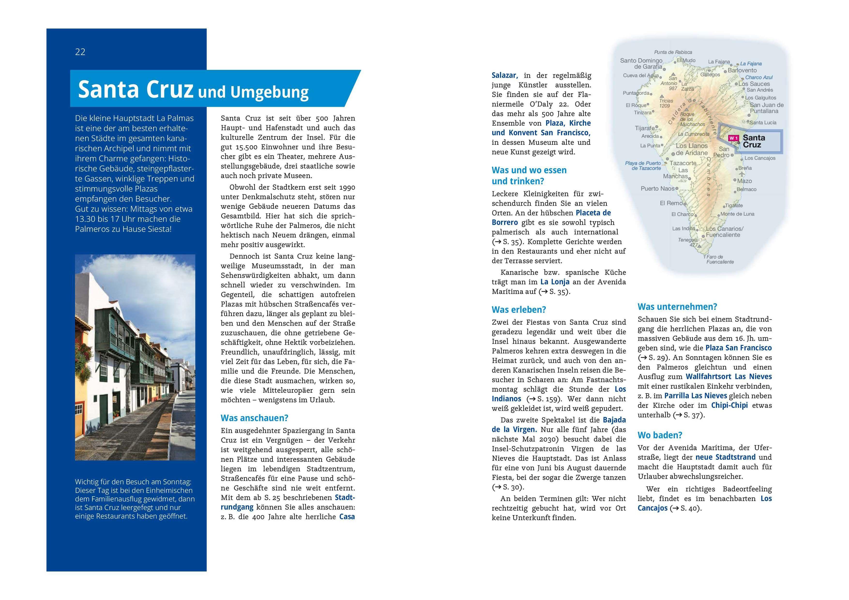 Beispielinhalt (Bild) MICHAEL MÜLLER REISEFÜHRER La Palma