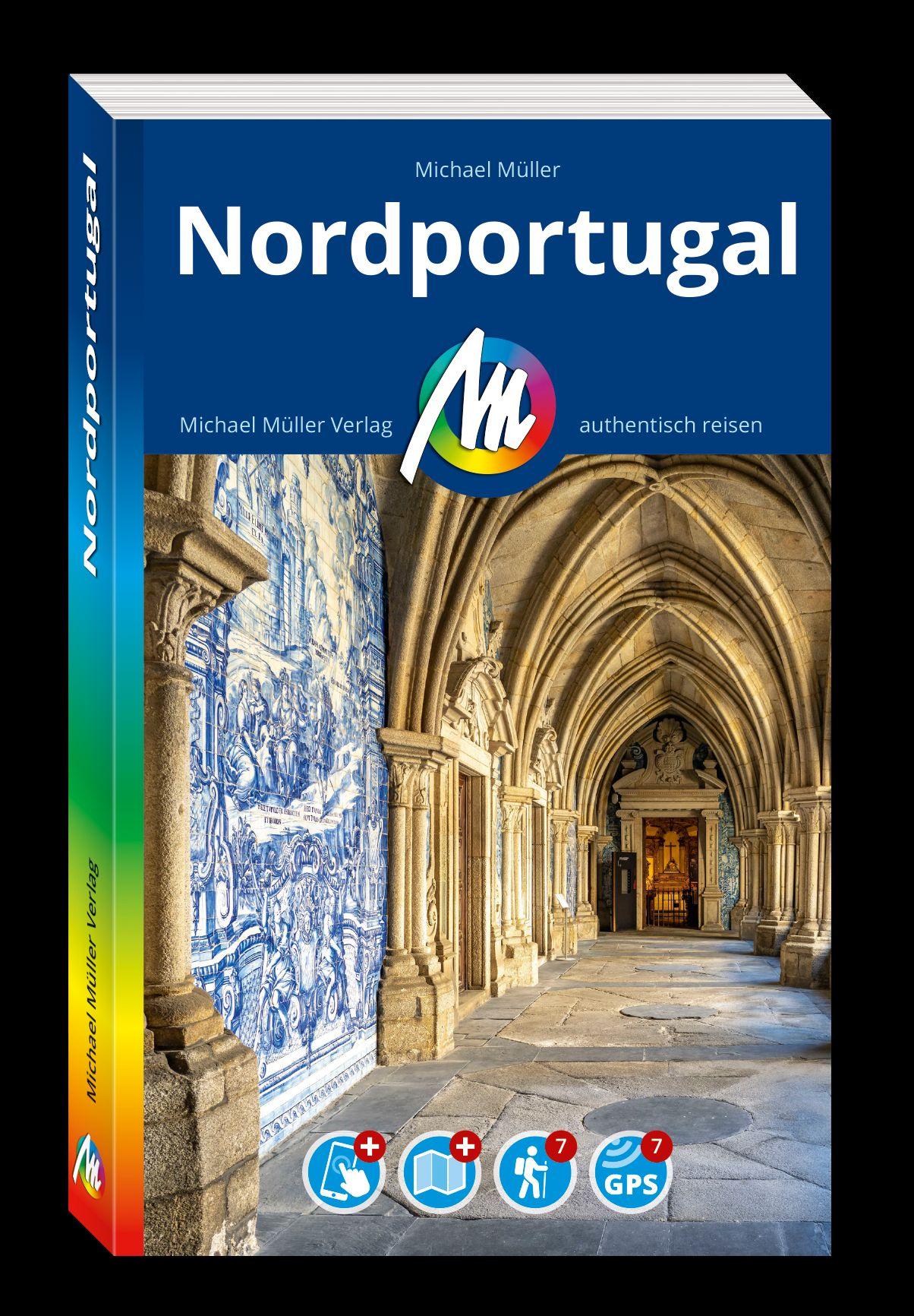 Vorderes Coverbild MICHAEL MÜLLER REISEFÜHRER Nordportugal