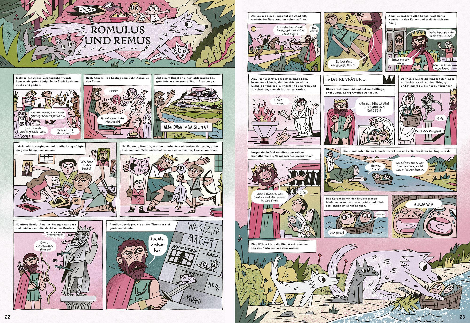 Beispielinhalt (Bild) Mythen, Götter und Gladiatoren im Alten Rom