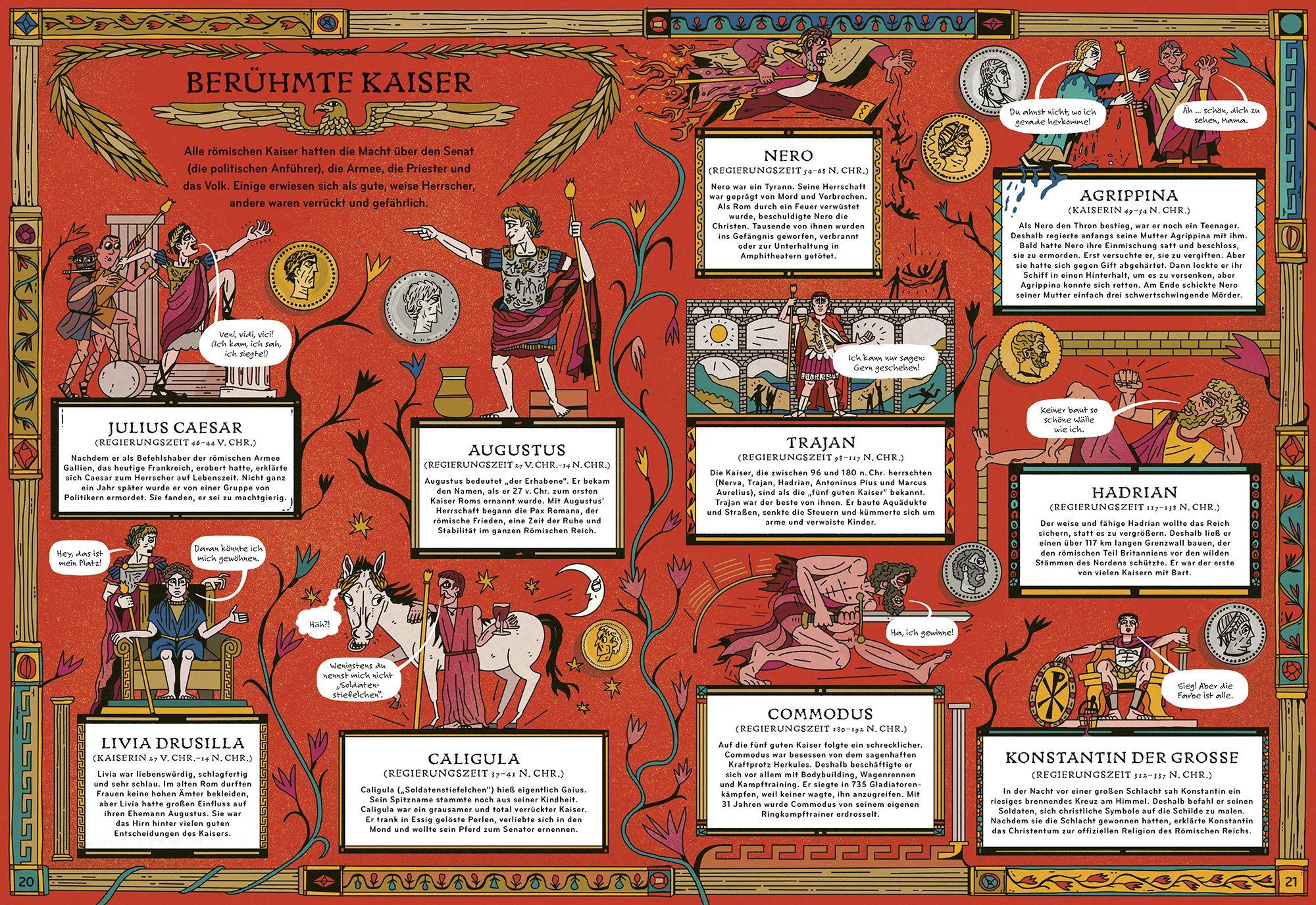 Beispielinhalt (Bild) Mythen, Götter und Gladiatoren im Alten Rom