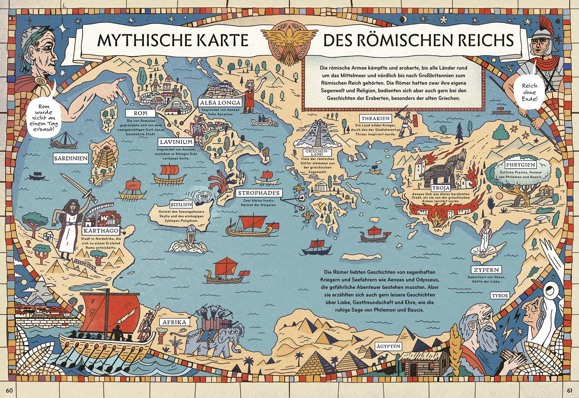 Beispielinhalt (Bild) Mythen, Götter und Gladiatoren im Alten Rom