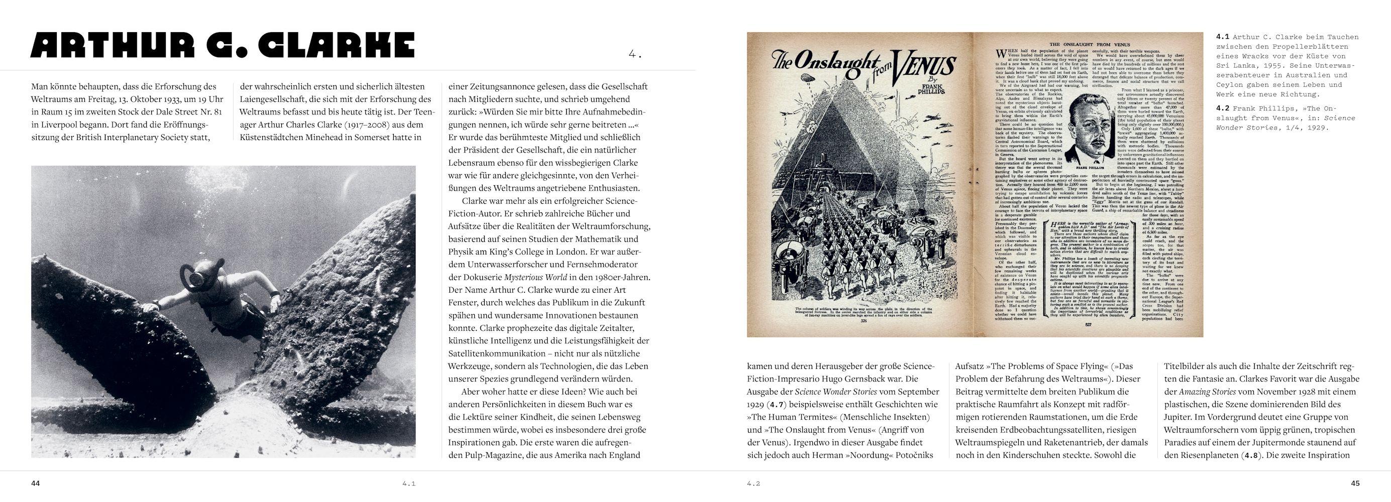 Beispielinhalt (Bild) Der Traum vom Weltraum