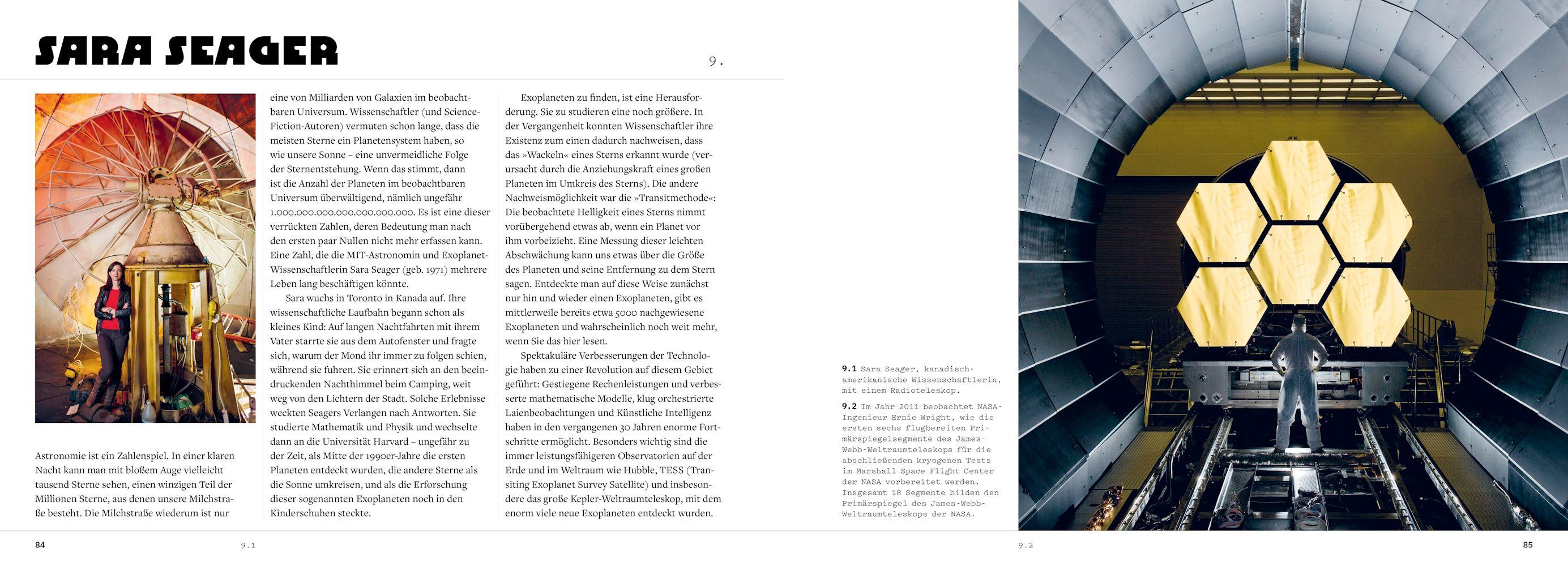 Beispielinhalt (Bild) Der Traum vom Weltraum