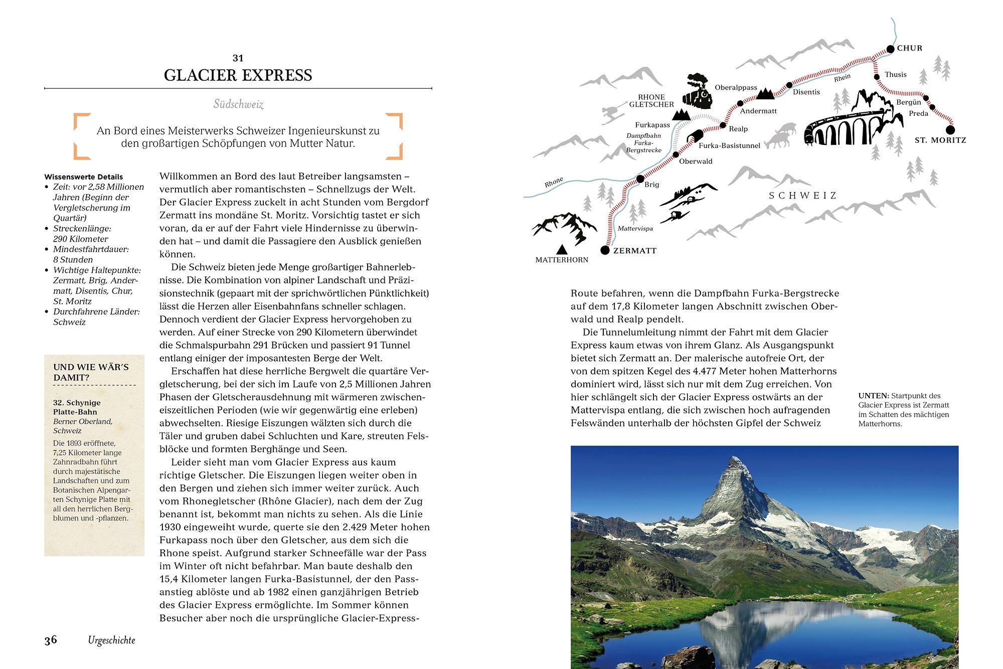 Beispielinhalt (Bild) 500 Zugreisen