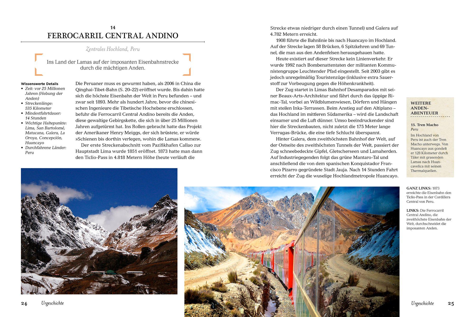 Beispielinhalt (Bild) 500 Zugreisen