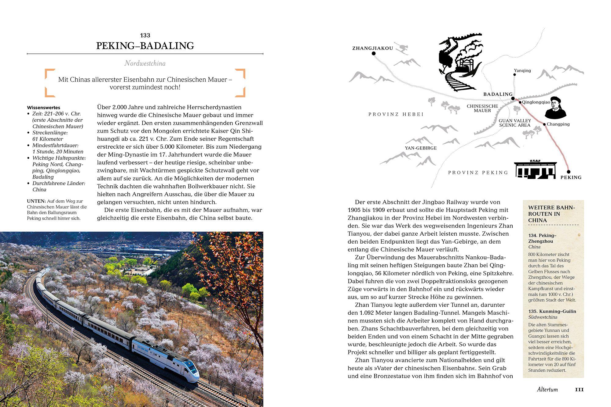 Beispielinhalt (Bild) 500 Zugreisen