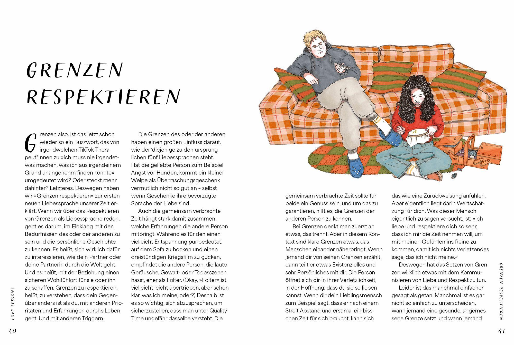 Beispielinhalt (Bild) Love Lessons