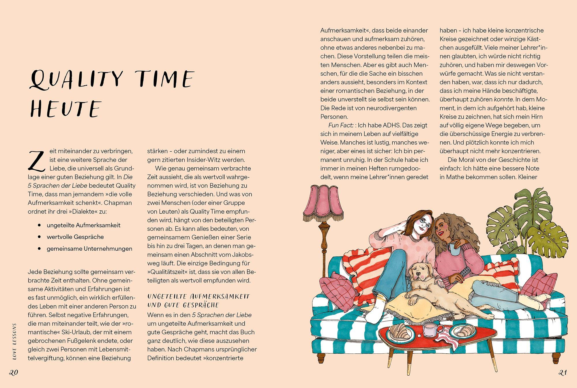 Beispielinhalt (Bild) Love Lessons