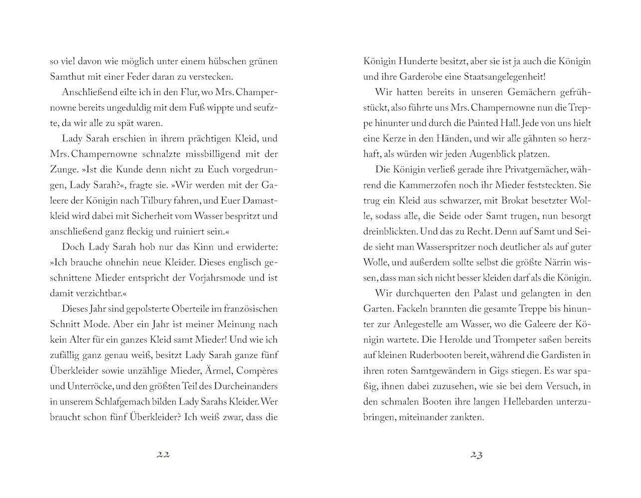 Beispielinhalt (Bild) Lady Grace Mysteries