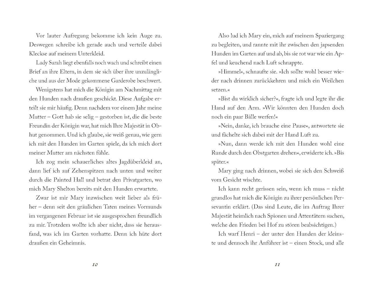 Beispielinhalt (Bild) Lady Grace Mysteries